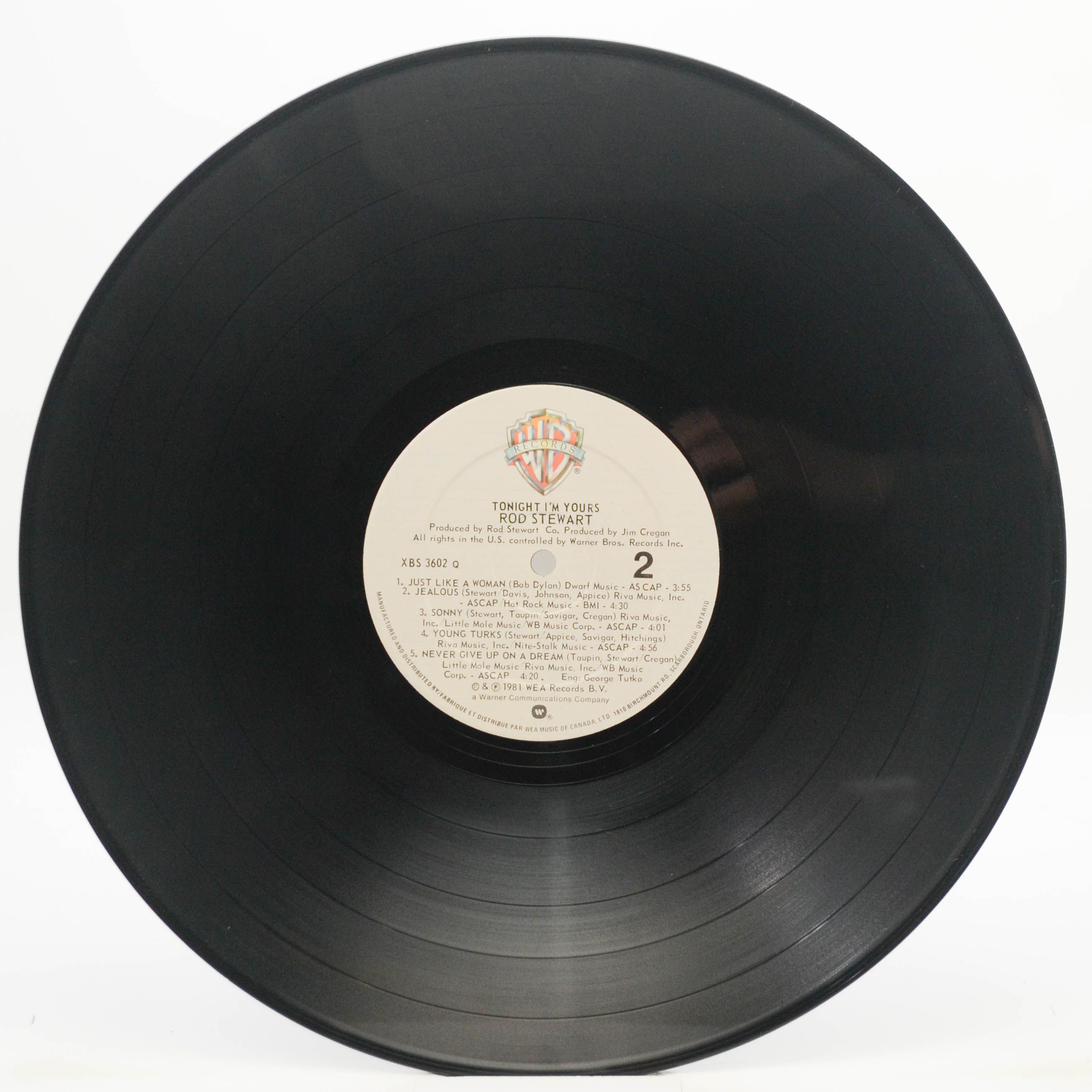 Rod Stewart — Tonight I'm Yours, 1981