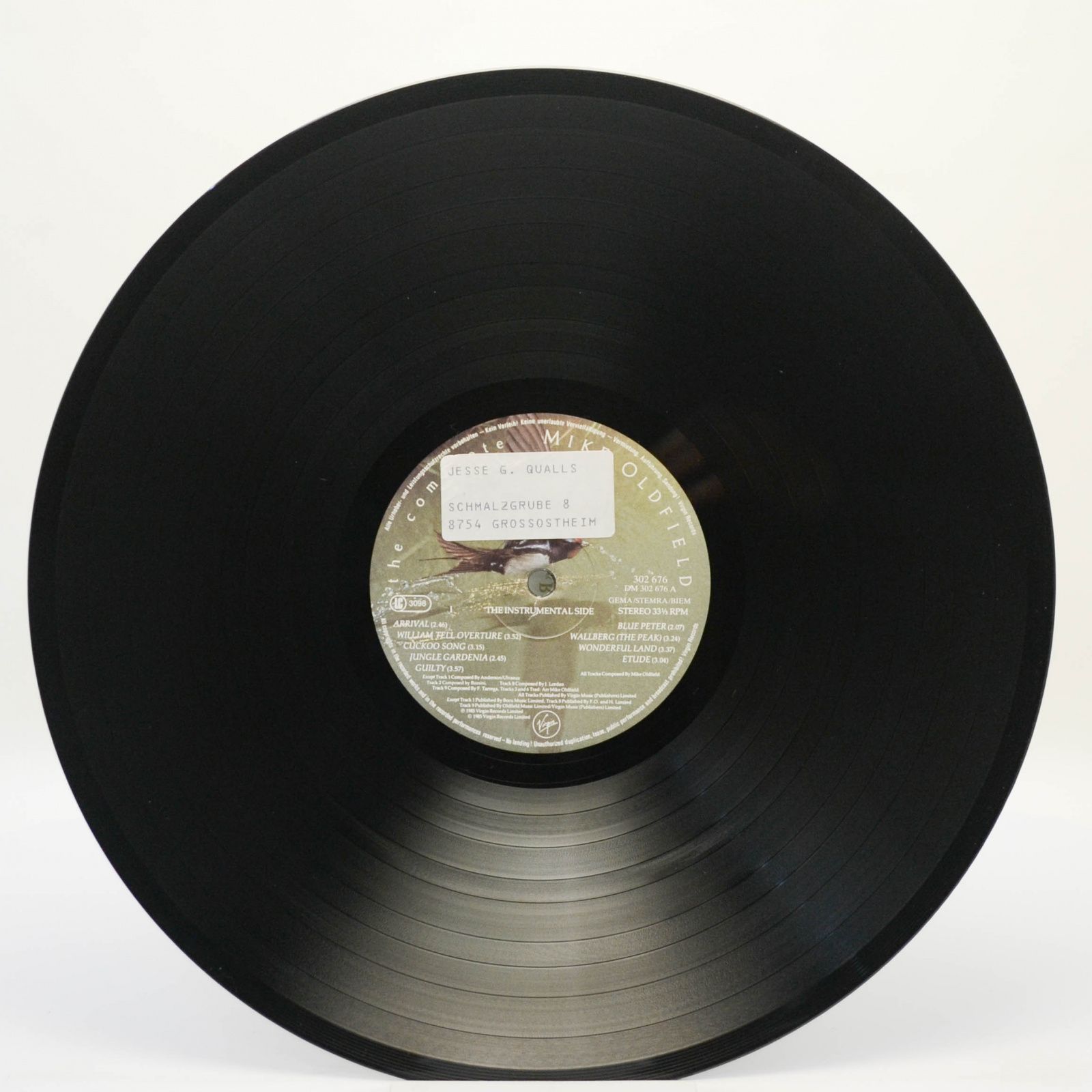 Mike Oldfield — The Complete Mike Oldfield (2LP), 1985