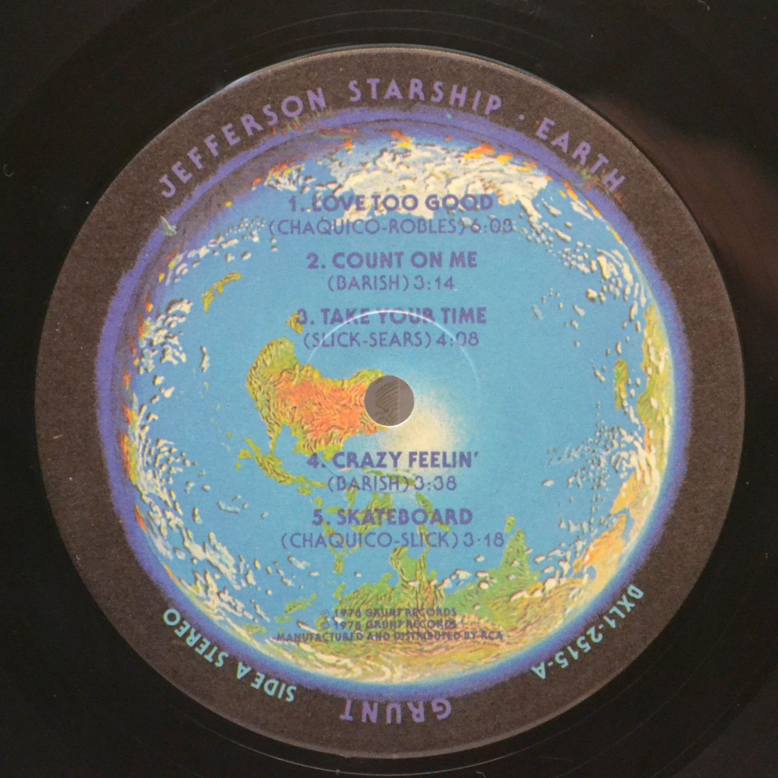 Виниловая пластинка Jefferson Starship — Earth (USA), 1978