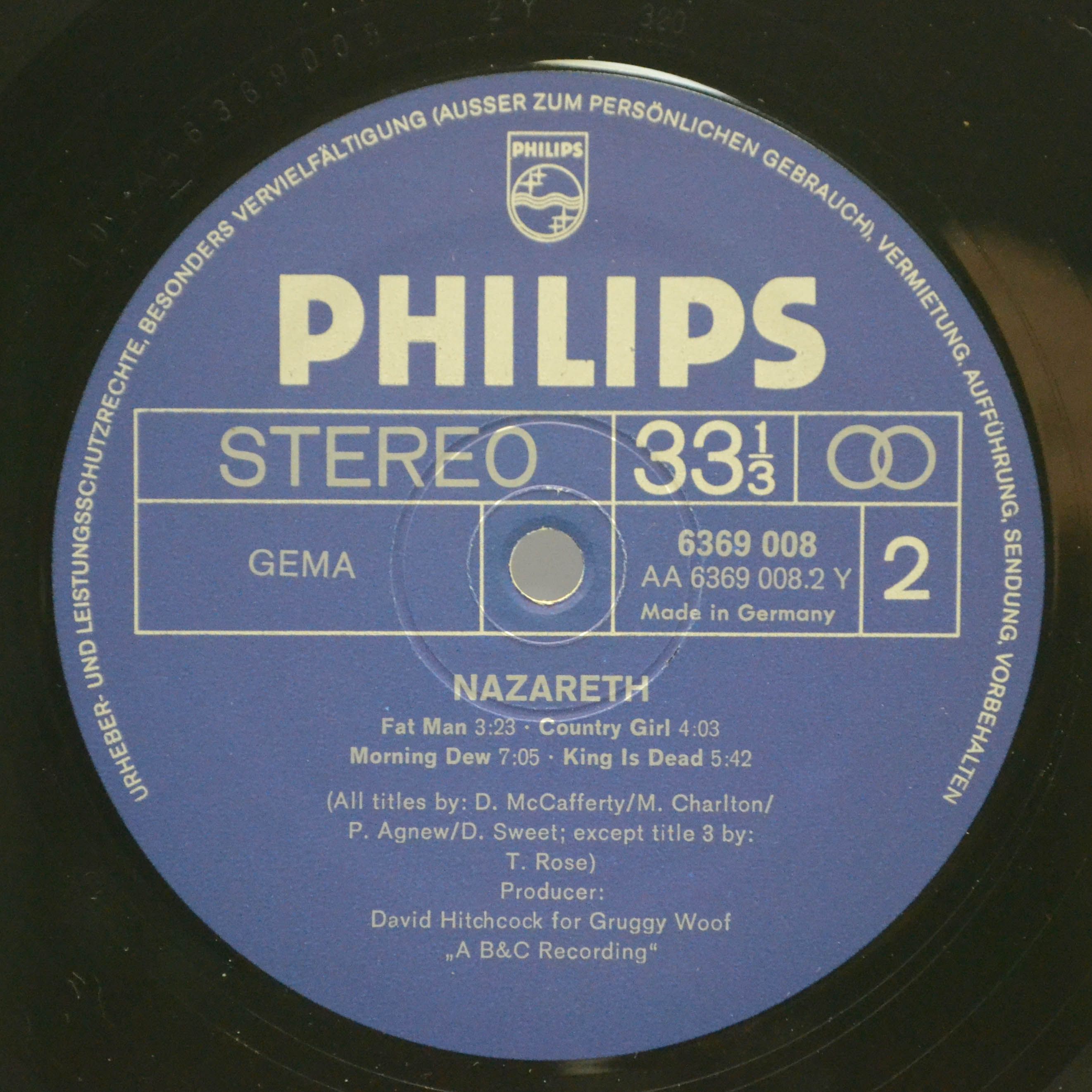 Nazareth — Nazareth, 1972