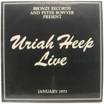 Виниловая пластинка Uriah Heep Live (2LP, 1-st, UK, booklet), 1973