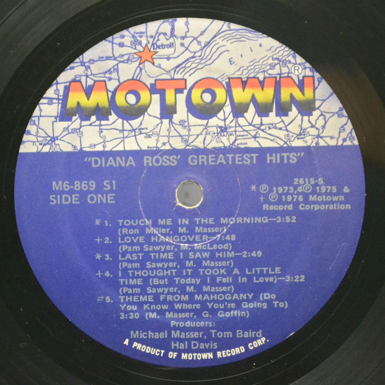 Diana Ross — Diana Ross' Greatest Hits (USA), 1976