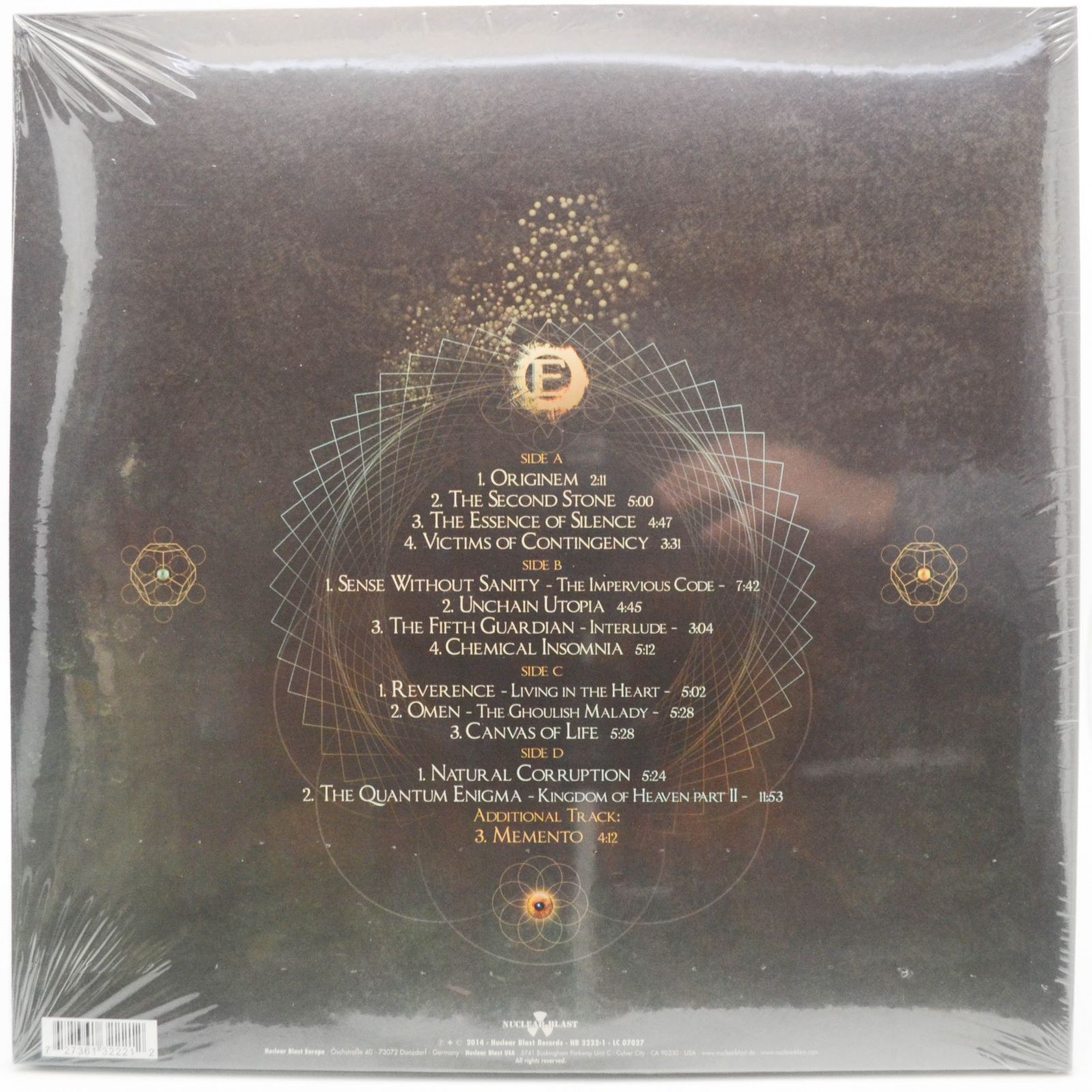 Виниловая пластинка Epica — The Quantum Enigma (2LP), 2014