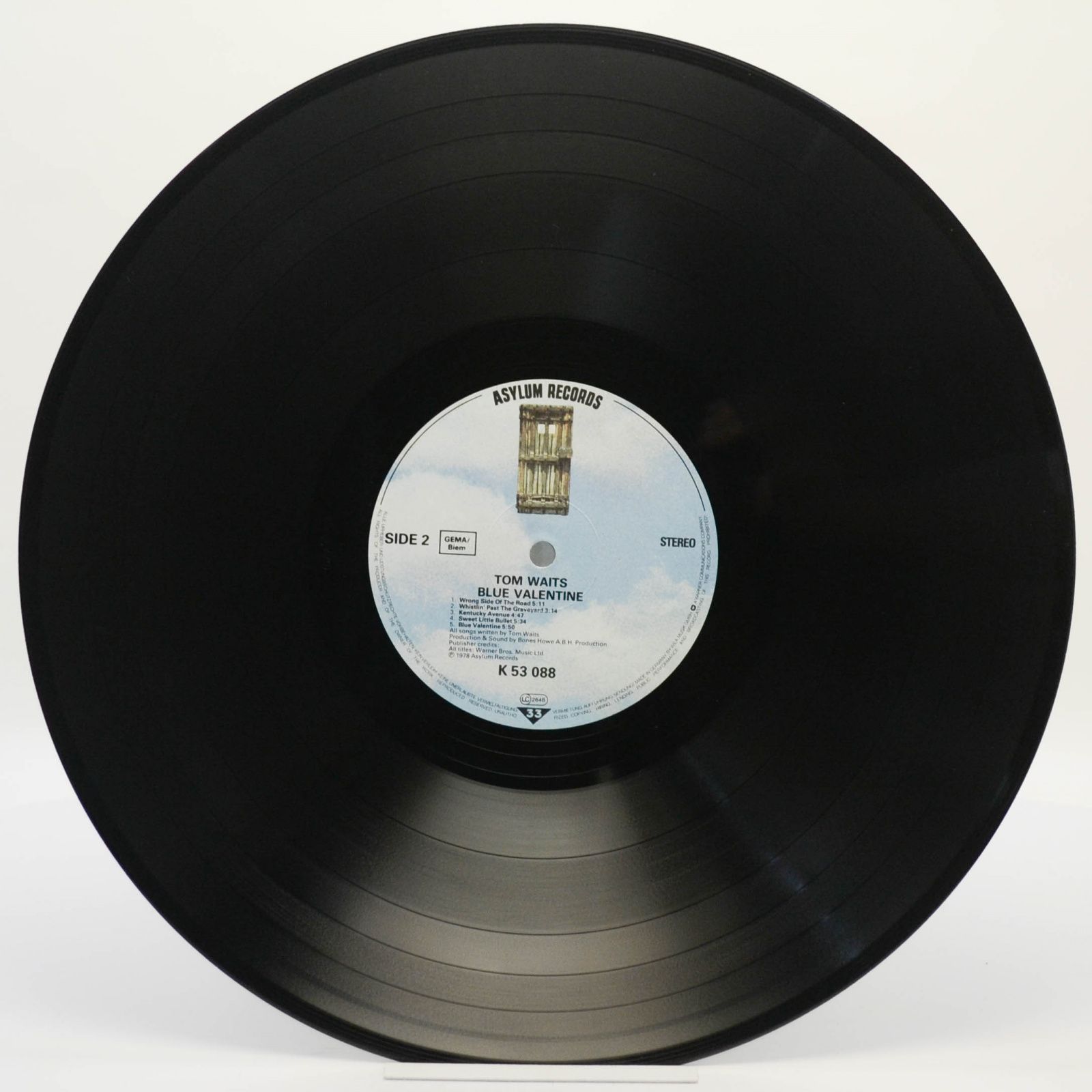 Tom Waits — Blue Valentine, 1978