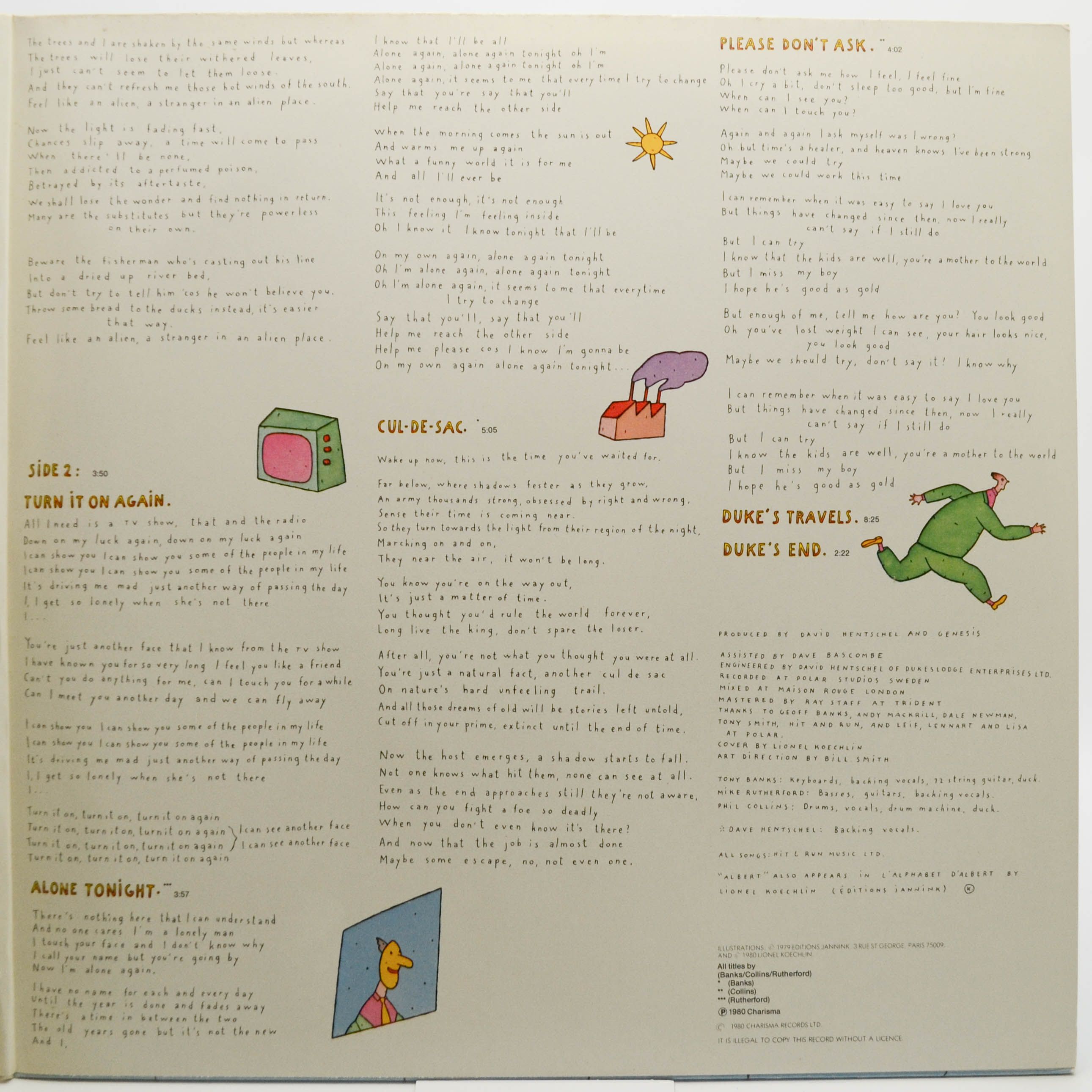 Genesis — Duke, 1980