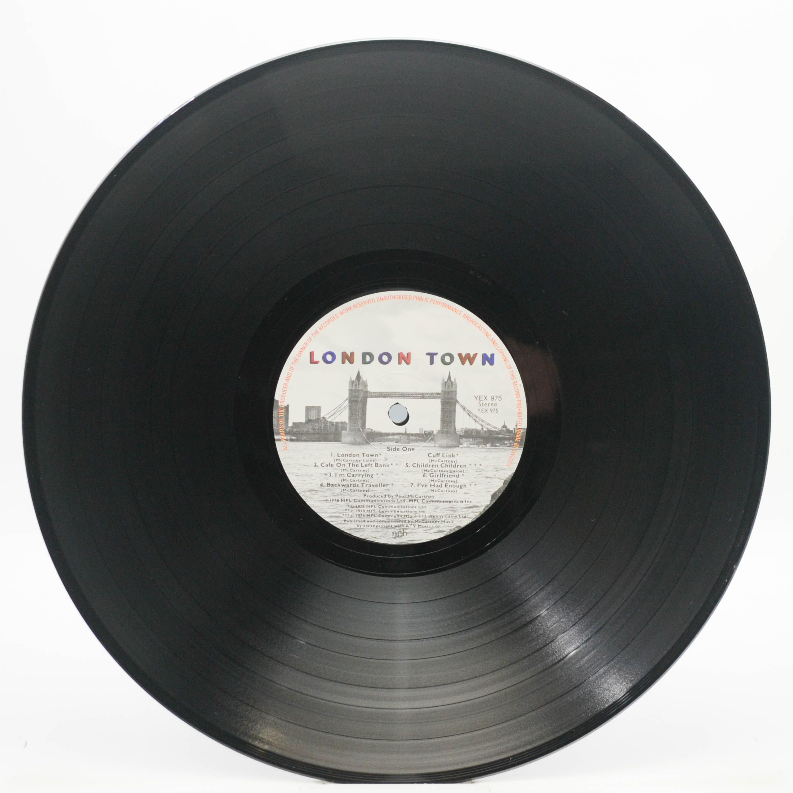 Wings — London Town (poster), 1978