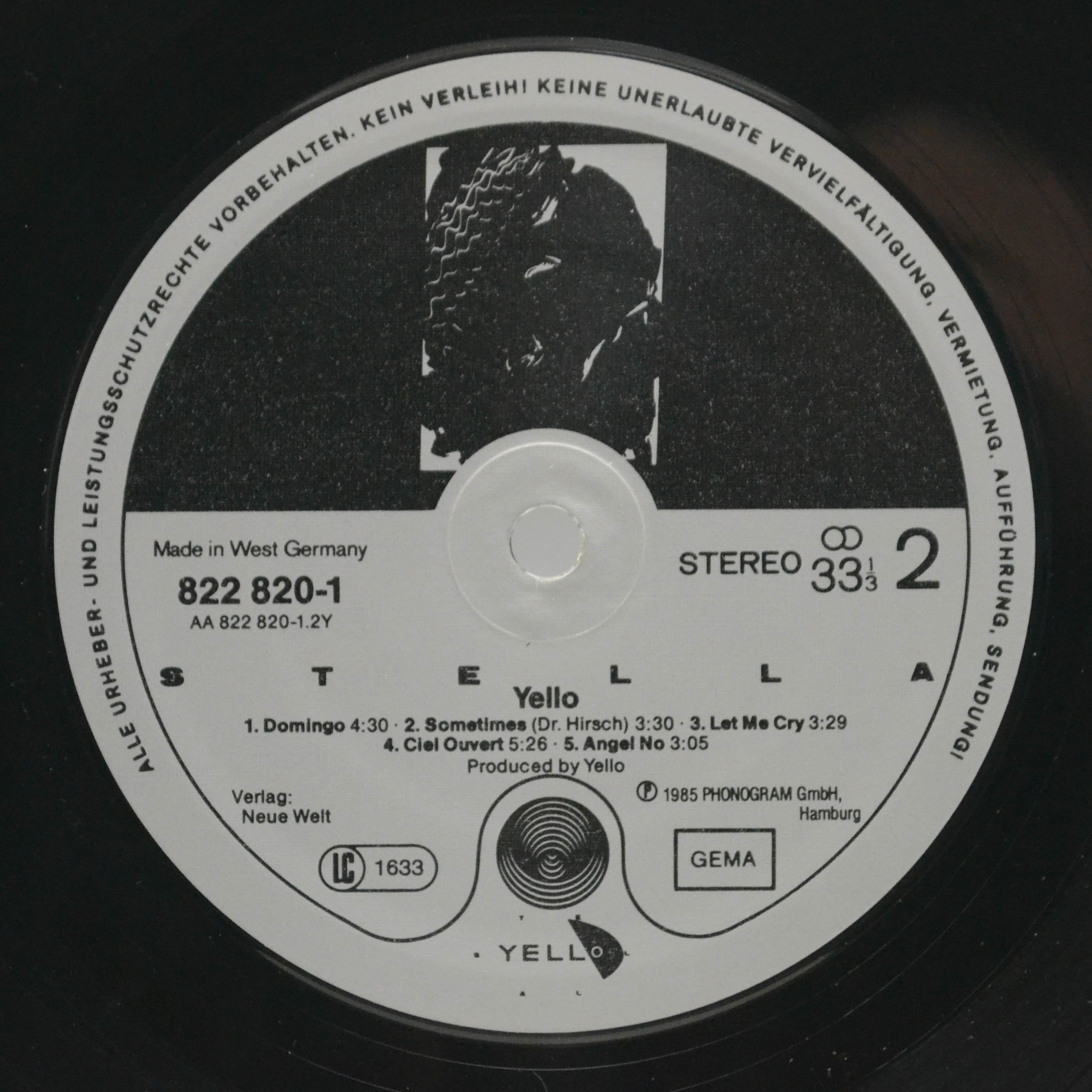 Yello — Stella, 1985