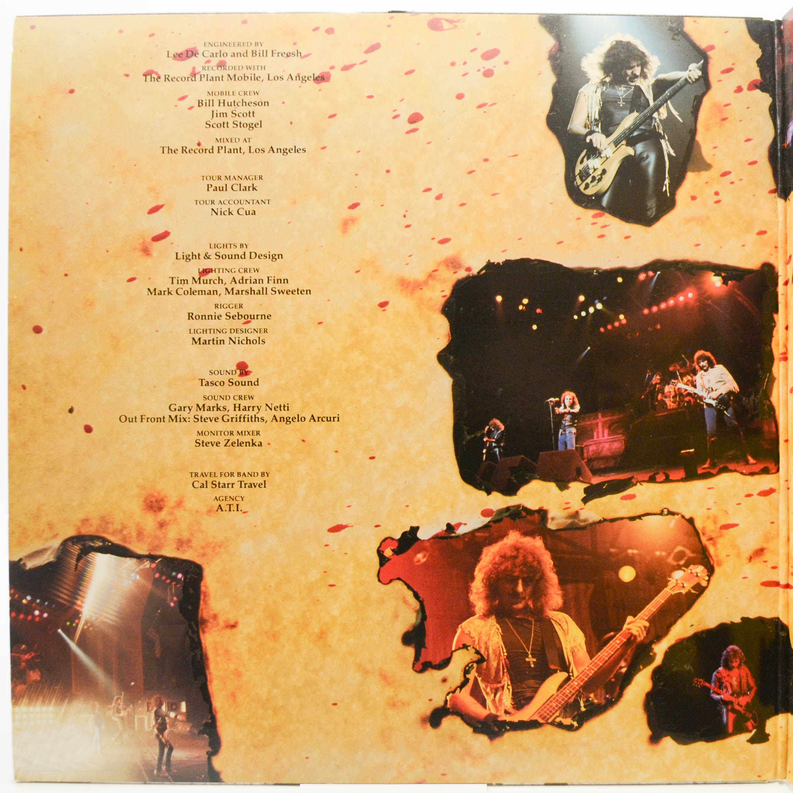 Black Sabbath — Live Evil (2LP, UK), 1982