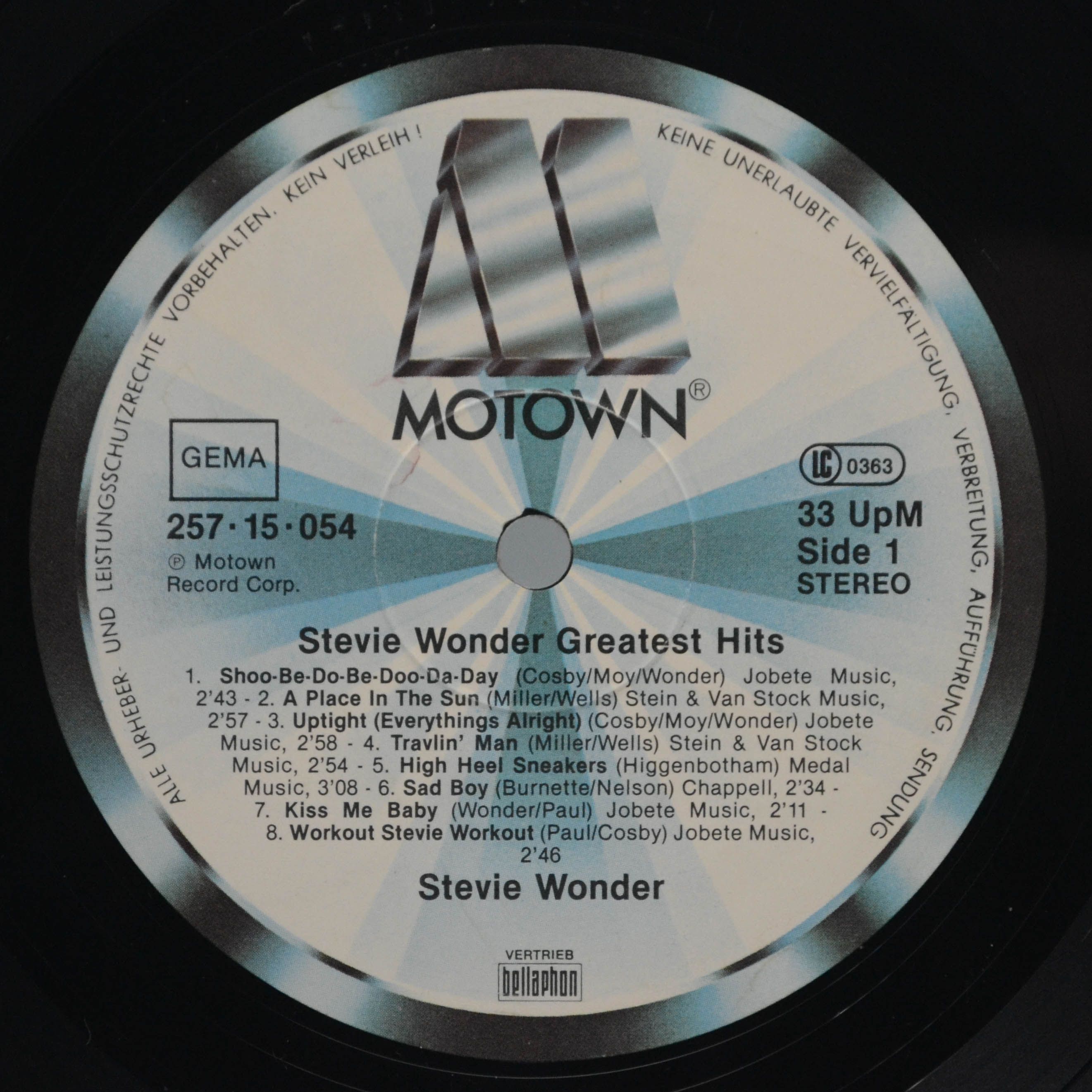 Виниловая пластинка Stevie Wonder — Greatest Hits, 1968