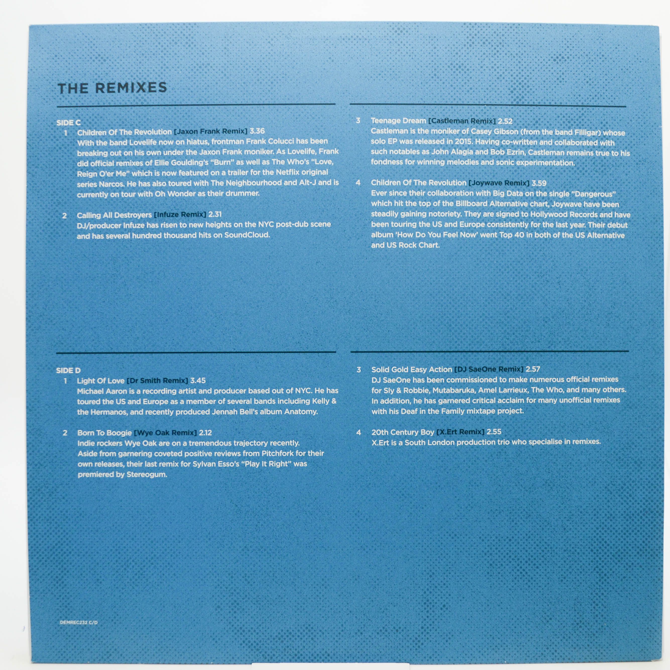 T. Rex — Remixes (3LP, UK), 2017