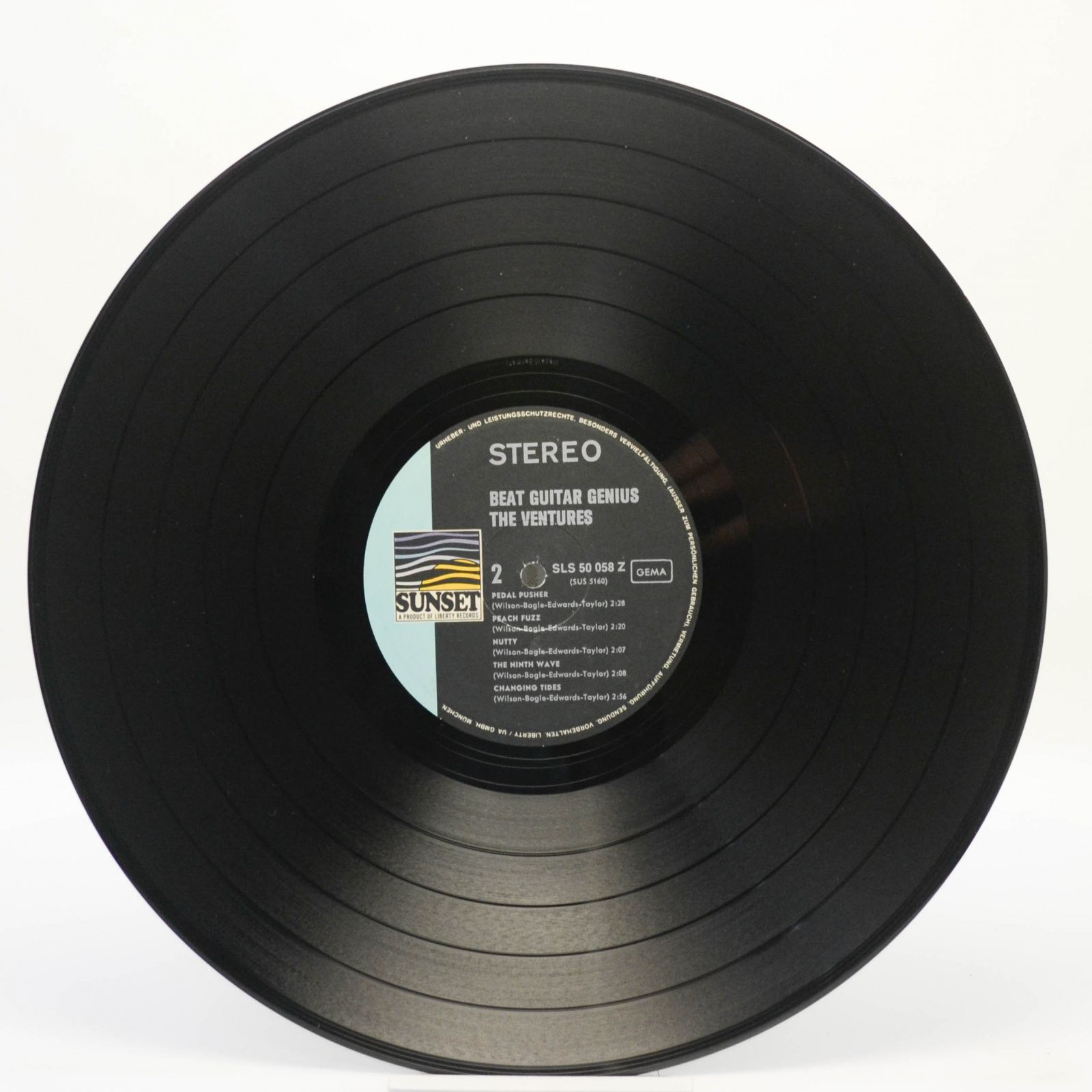 Виниловая пластинка Ventures — Beat Guitar Genius Of The Ventures, 1967