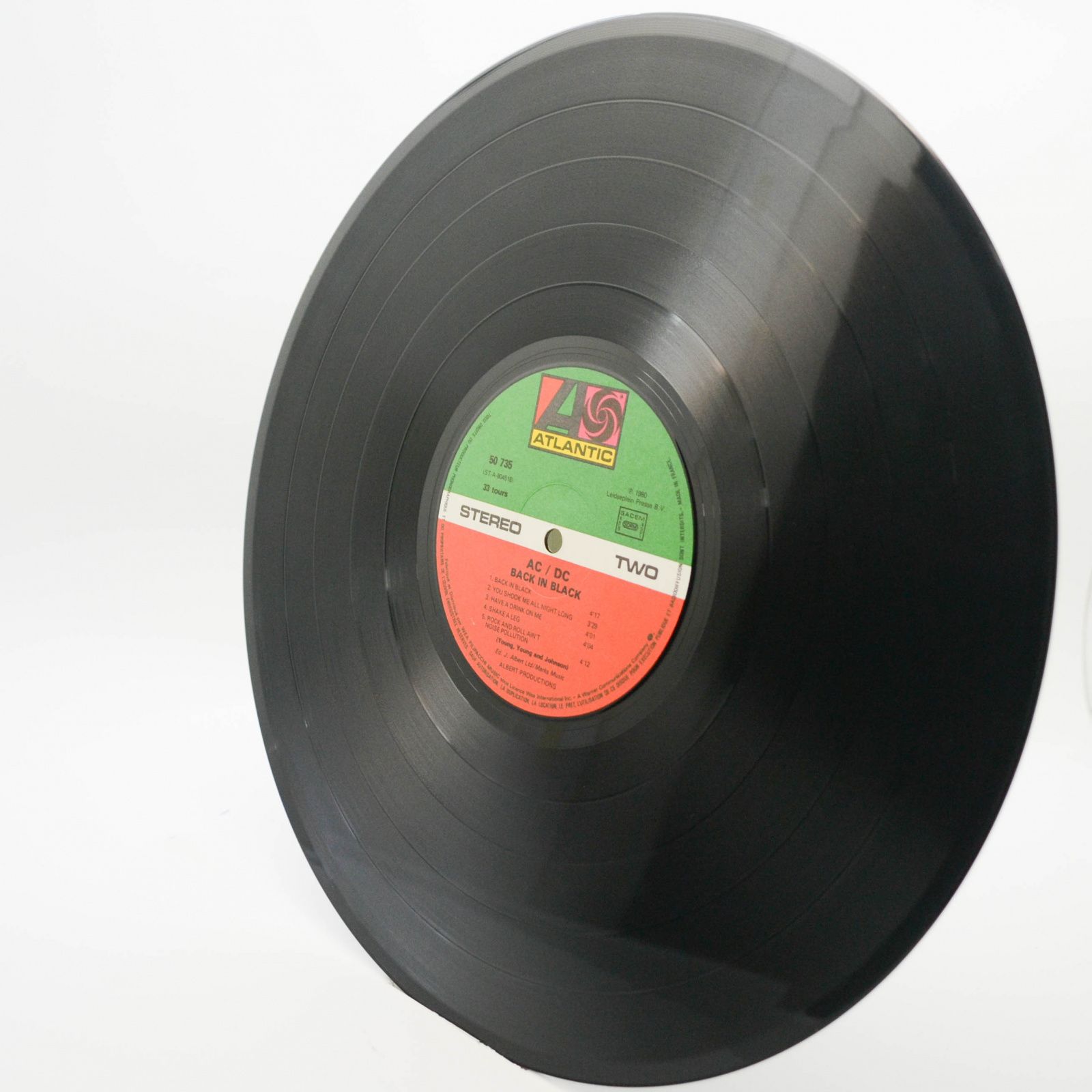 Виниловая пластинка AC/DC — Back In Black, 1980