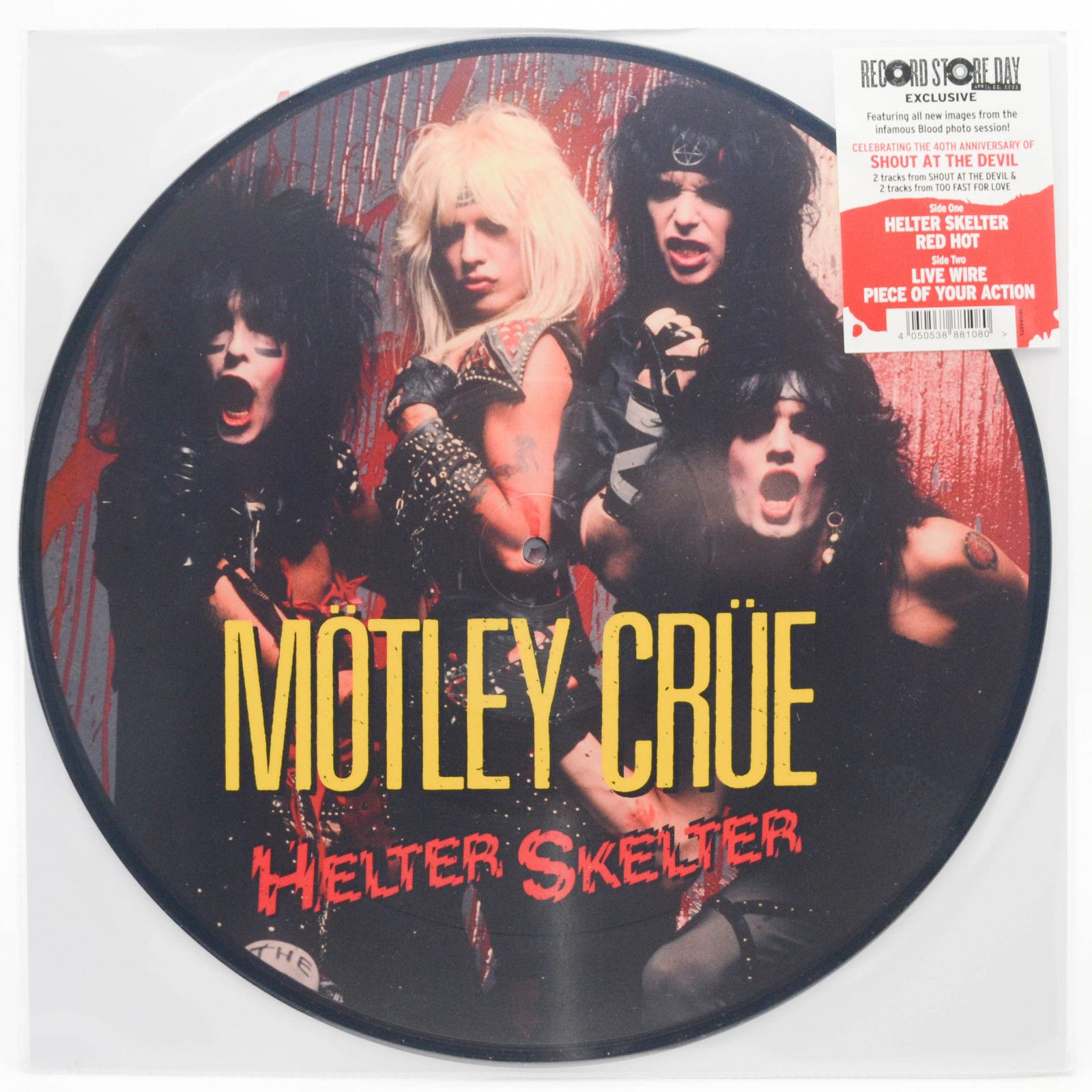 Виниловая пластинка Mötley Crüe — Helter Skelter, 1983