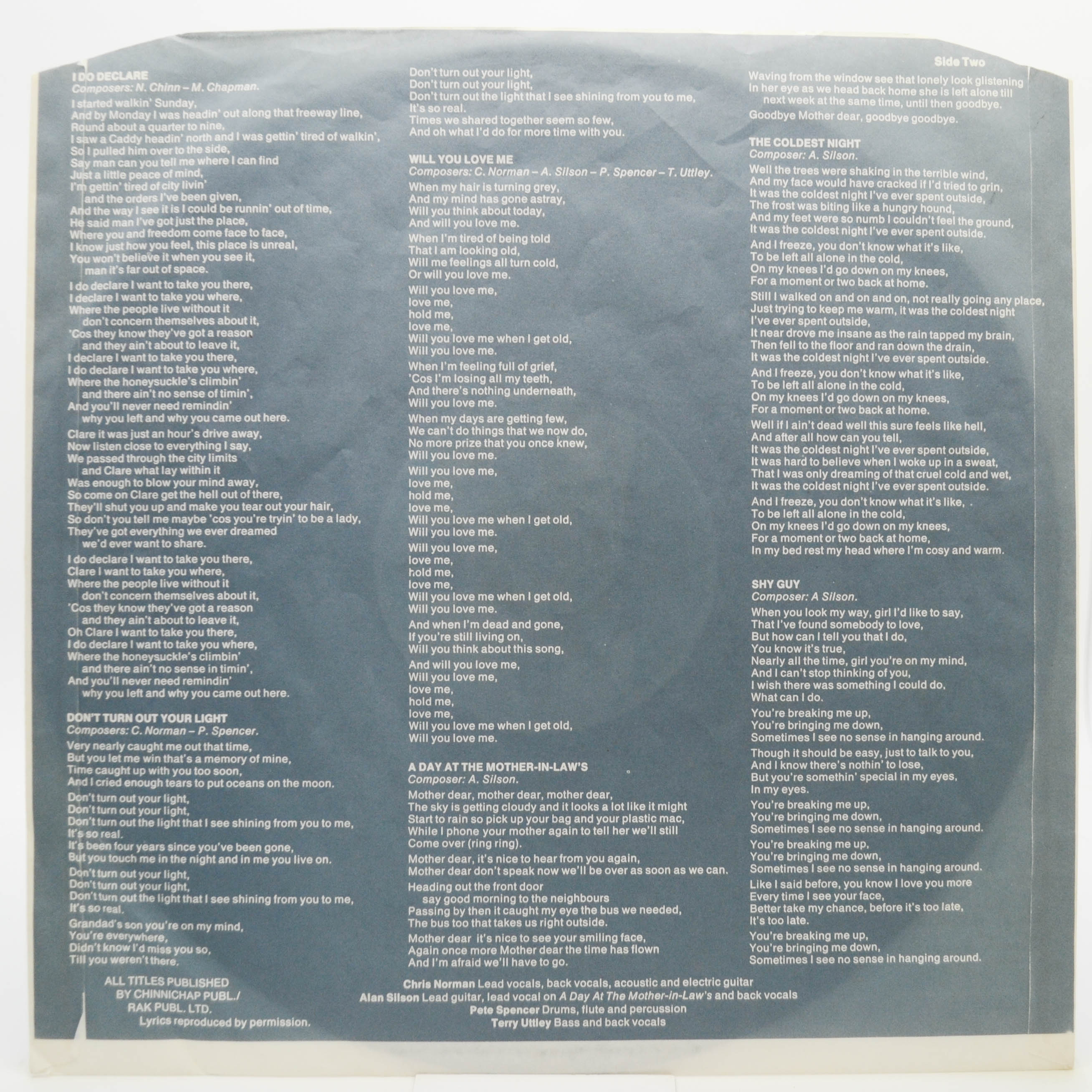 Smokey — Pass It Around, 1975