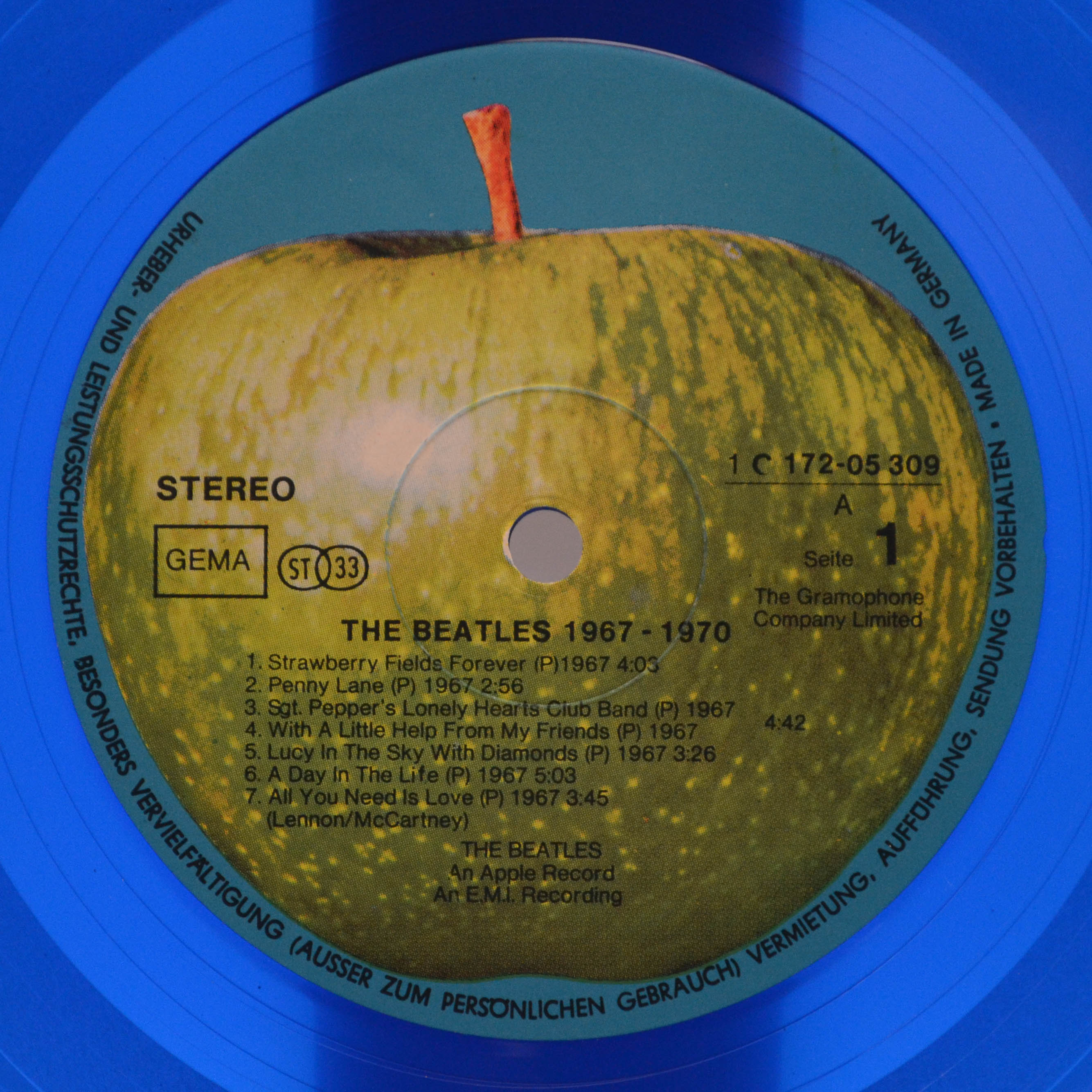 Beatles — 1967-1970 (2LP), 1973