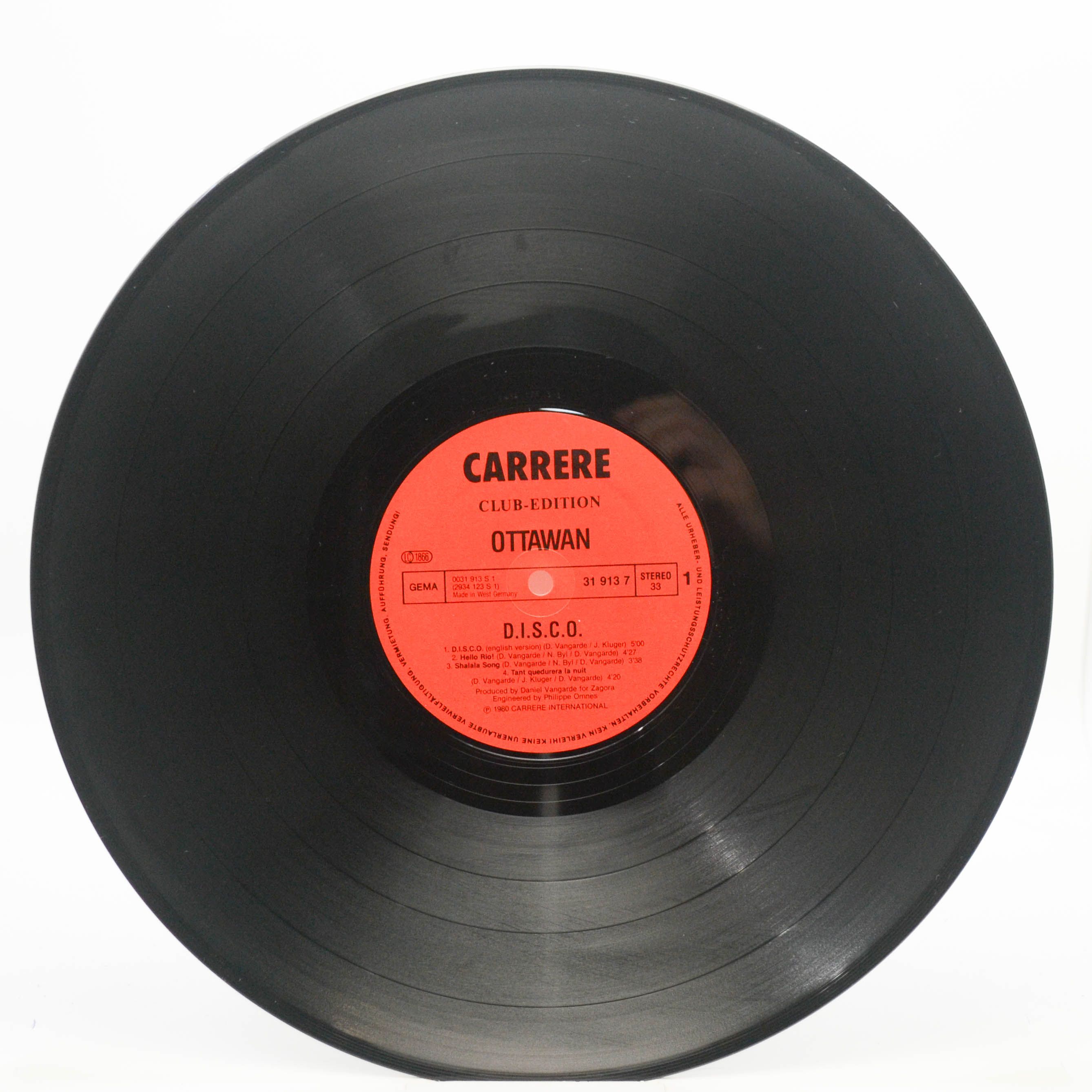 Виниловая пластинка Ottawan — D.I.S.C.O., 1980