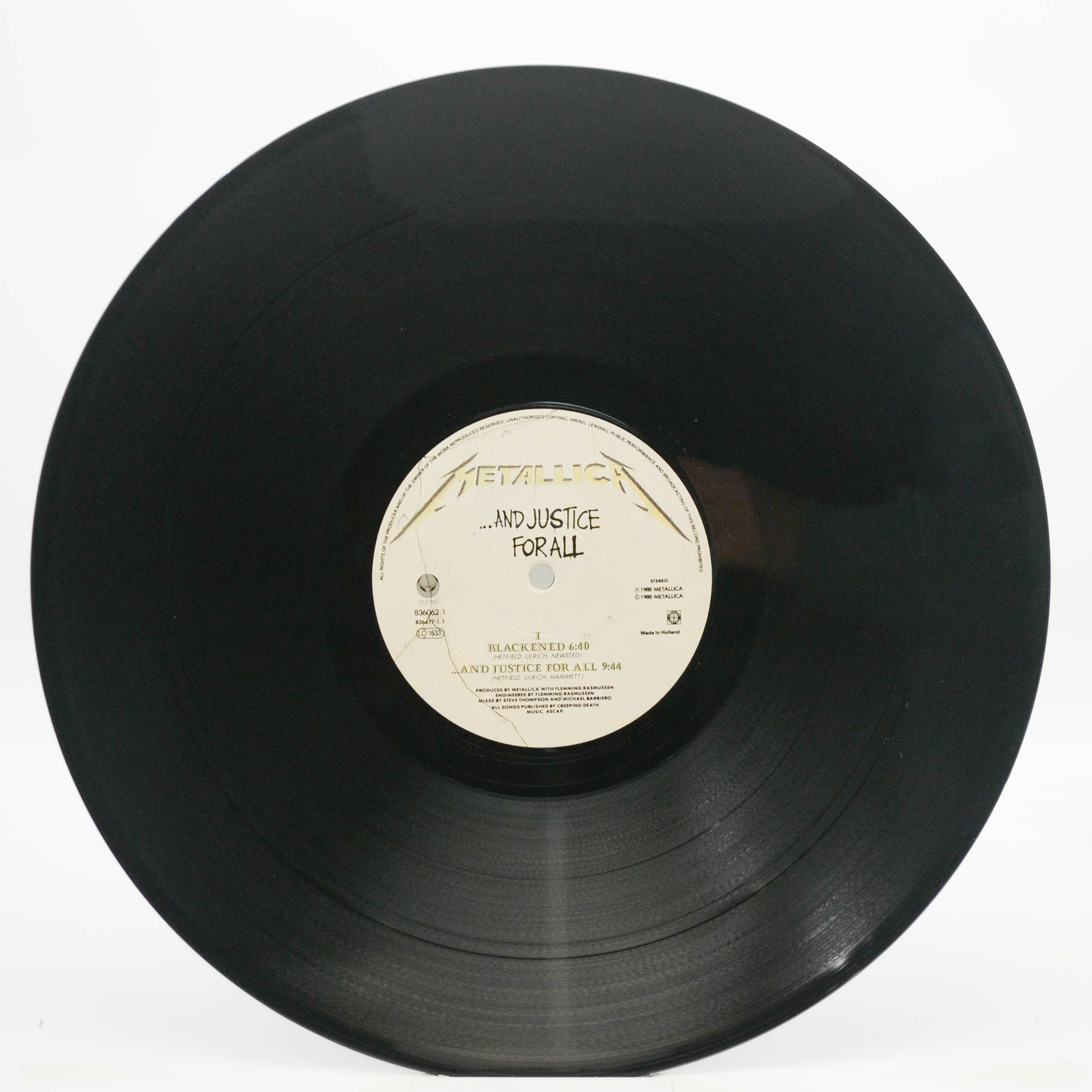 Metallica — ...And Justice For All (2LP), 1988