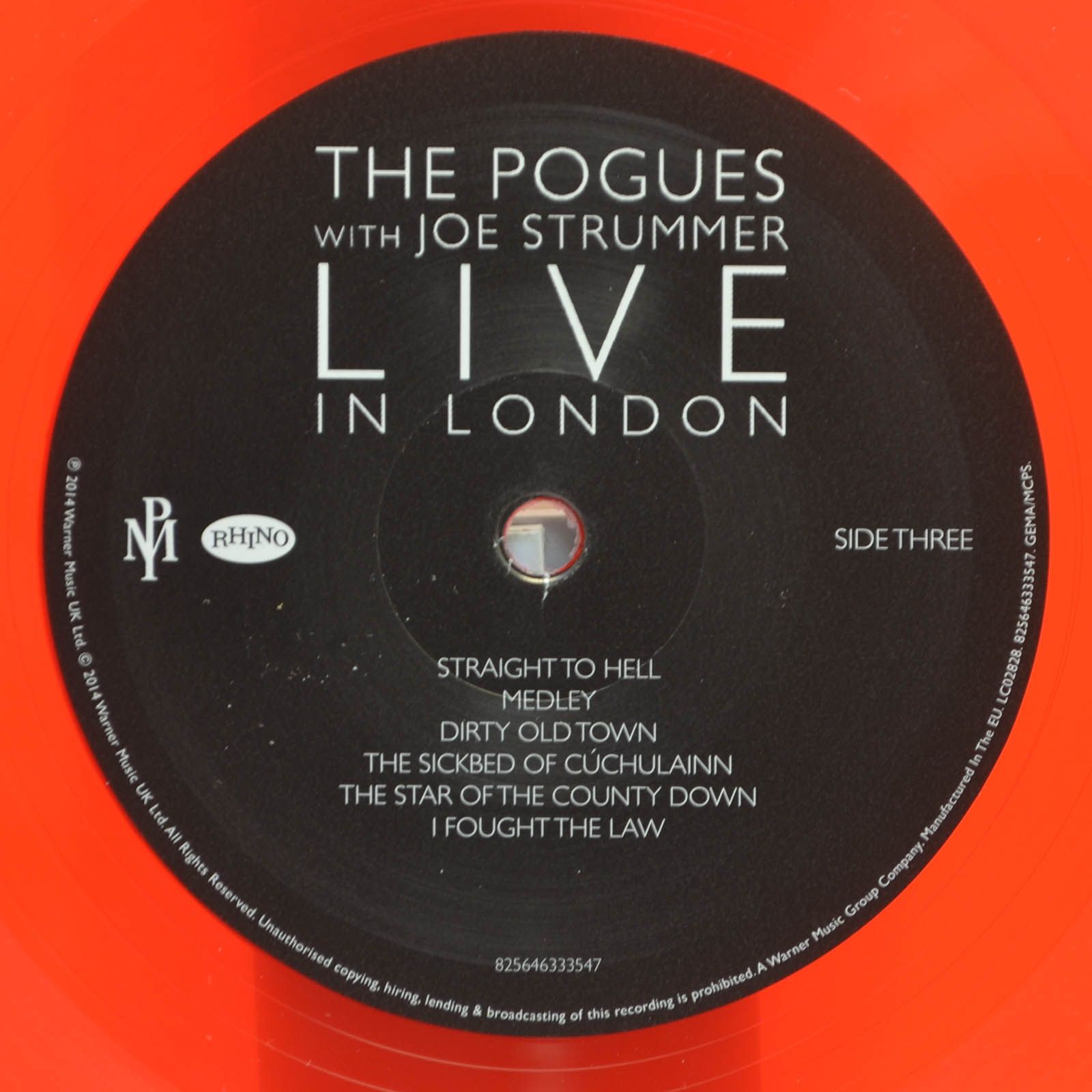Виниловая пластинка Pogues With Joe Strummer — Live In London (2LP), 2018