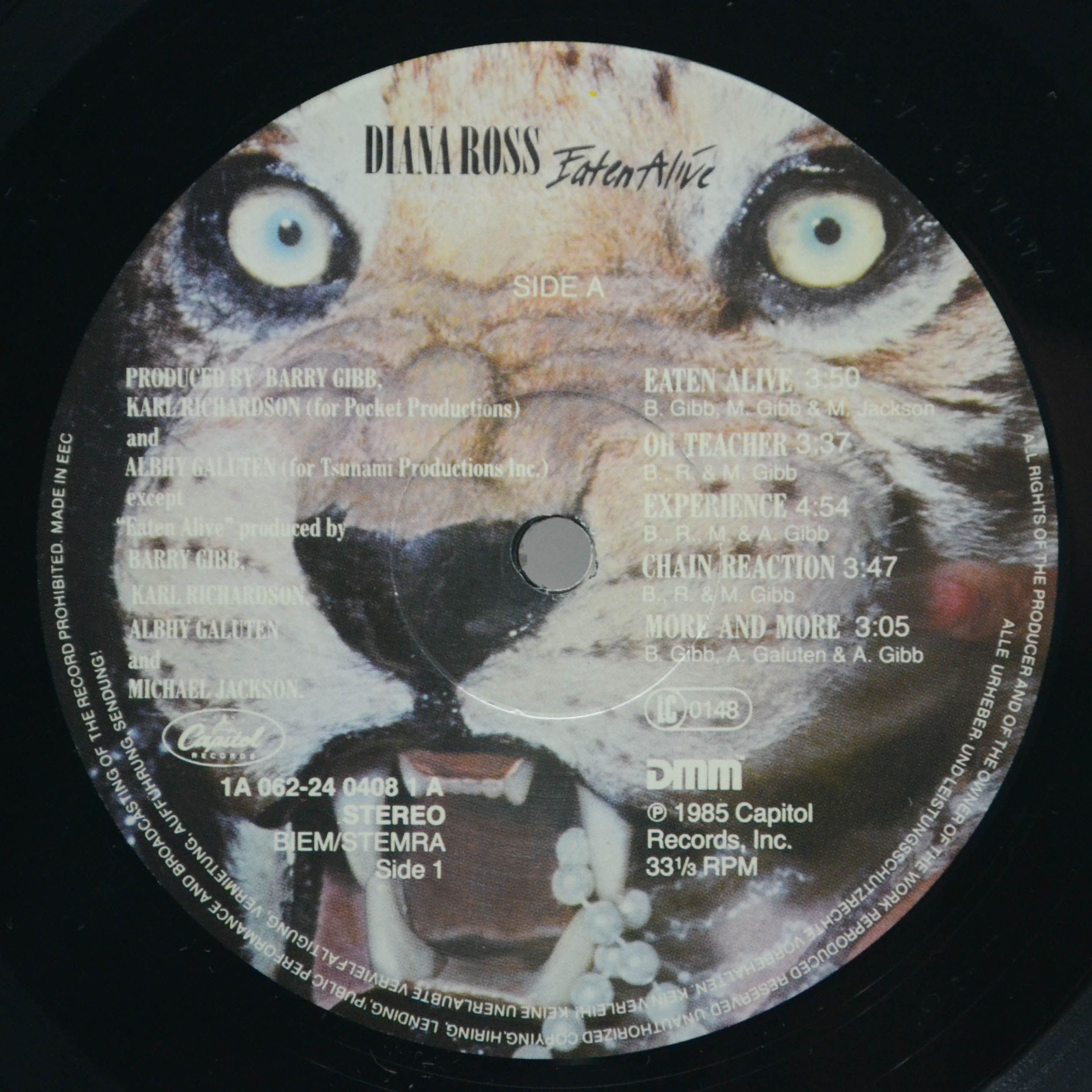 Diana Ross — Eaten Alive, 1985