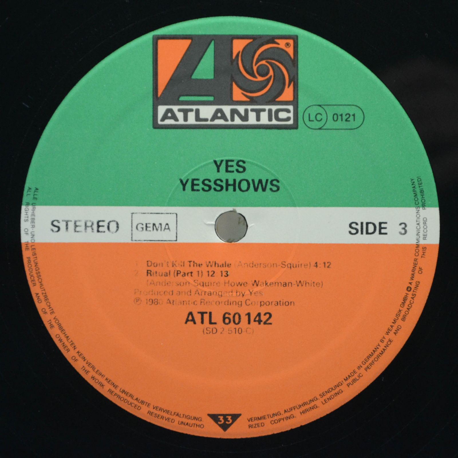 Виниловая пластинка Yes — Yesshows (2LP), 1980