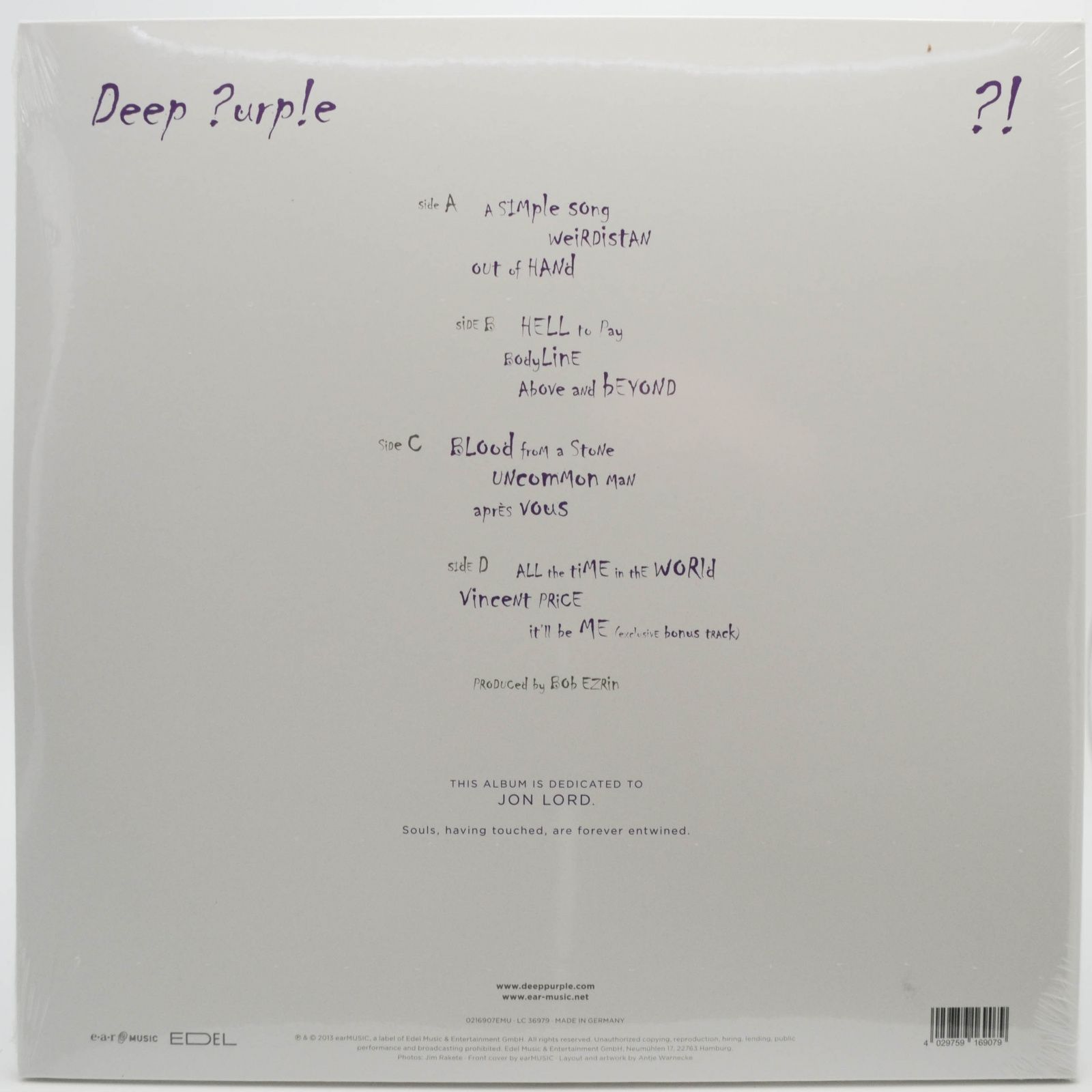 Deep Purple — Now What?! (2LP), 2013