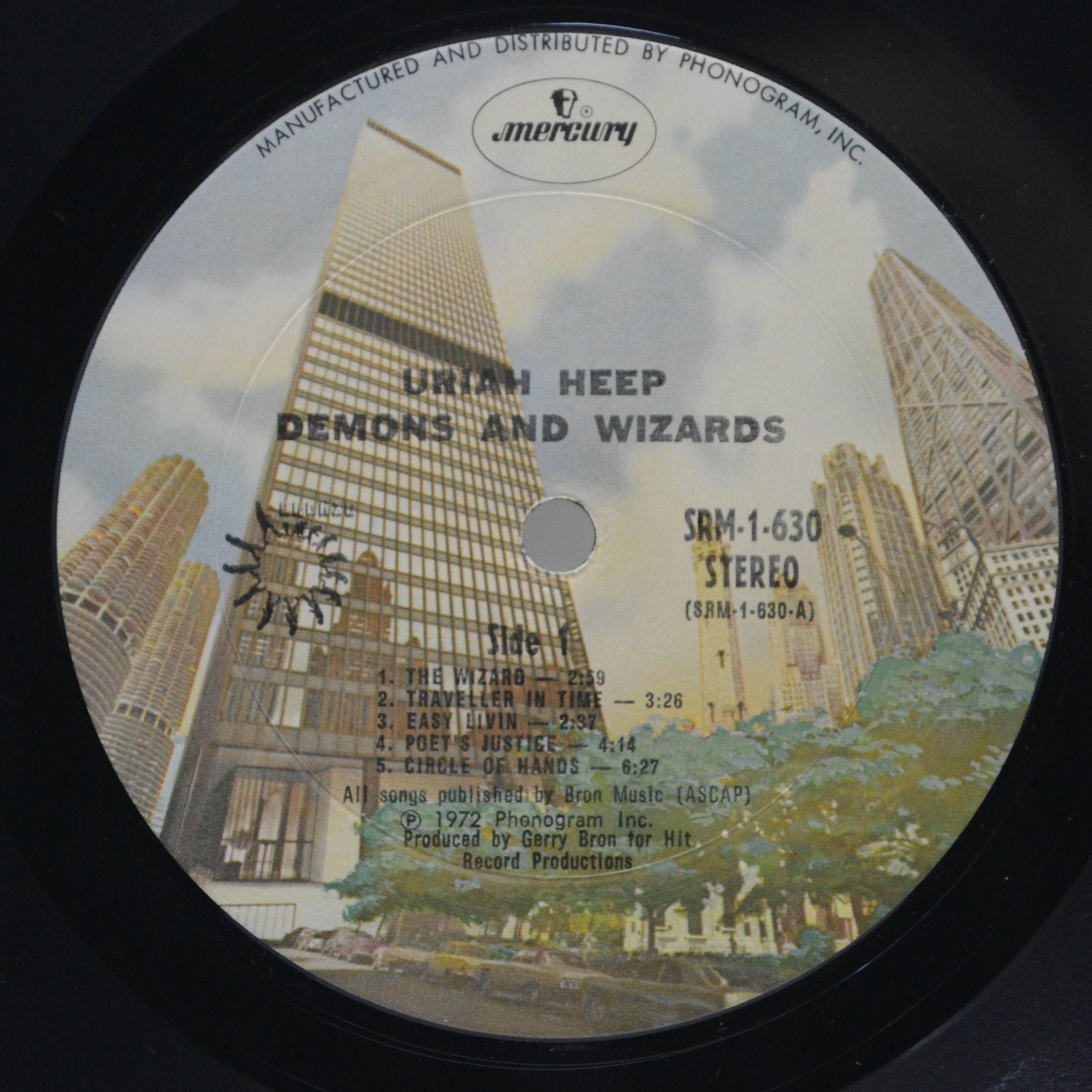 Uriah Heep — Demons And Wizards (USA), 1972