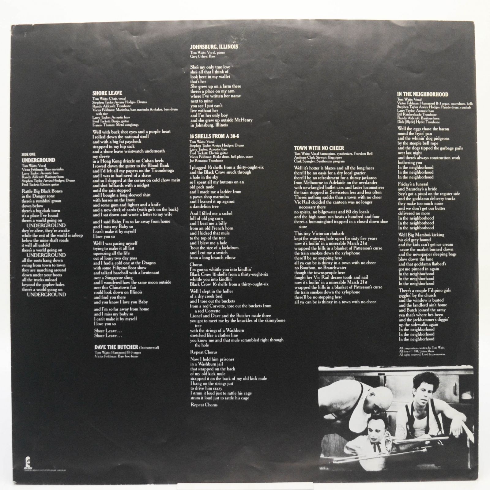 Tom Waits — Swordfishtrombones, 1983