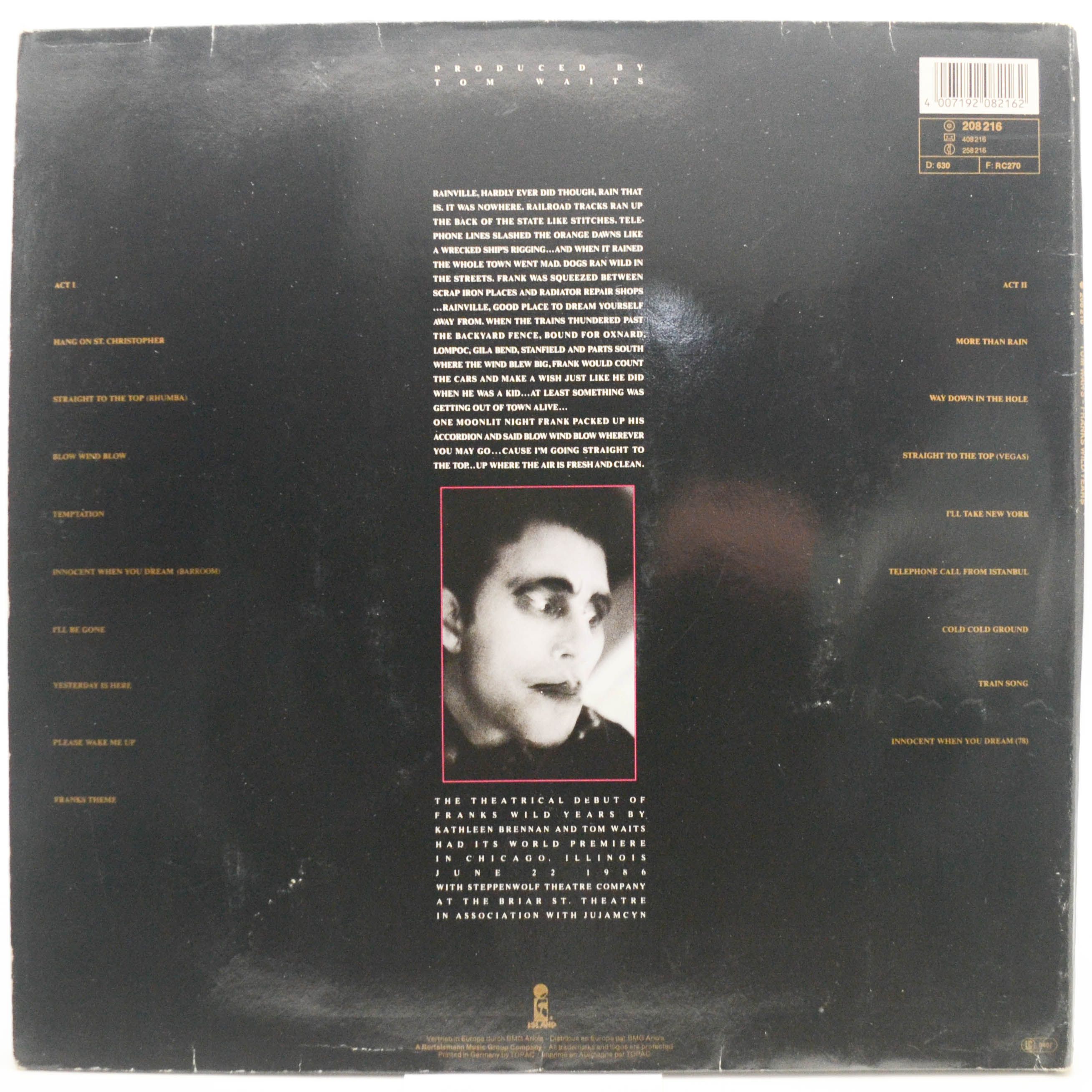 Tom Waits — Franks Wild Years, 1987