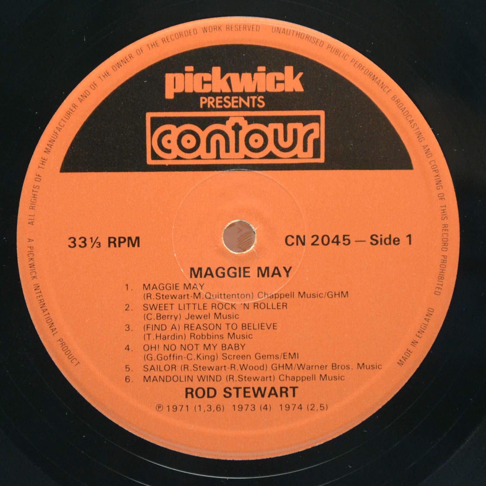 Rod Stewart — Maggie May (UK), 1981