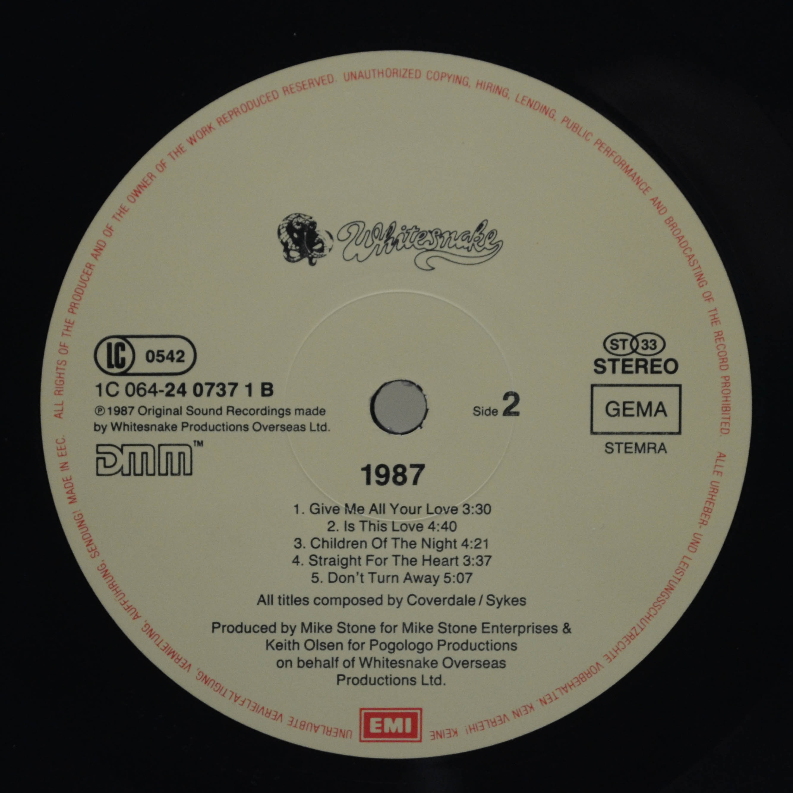 Whitesnake — 1987, 1987