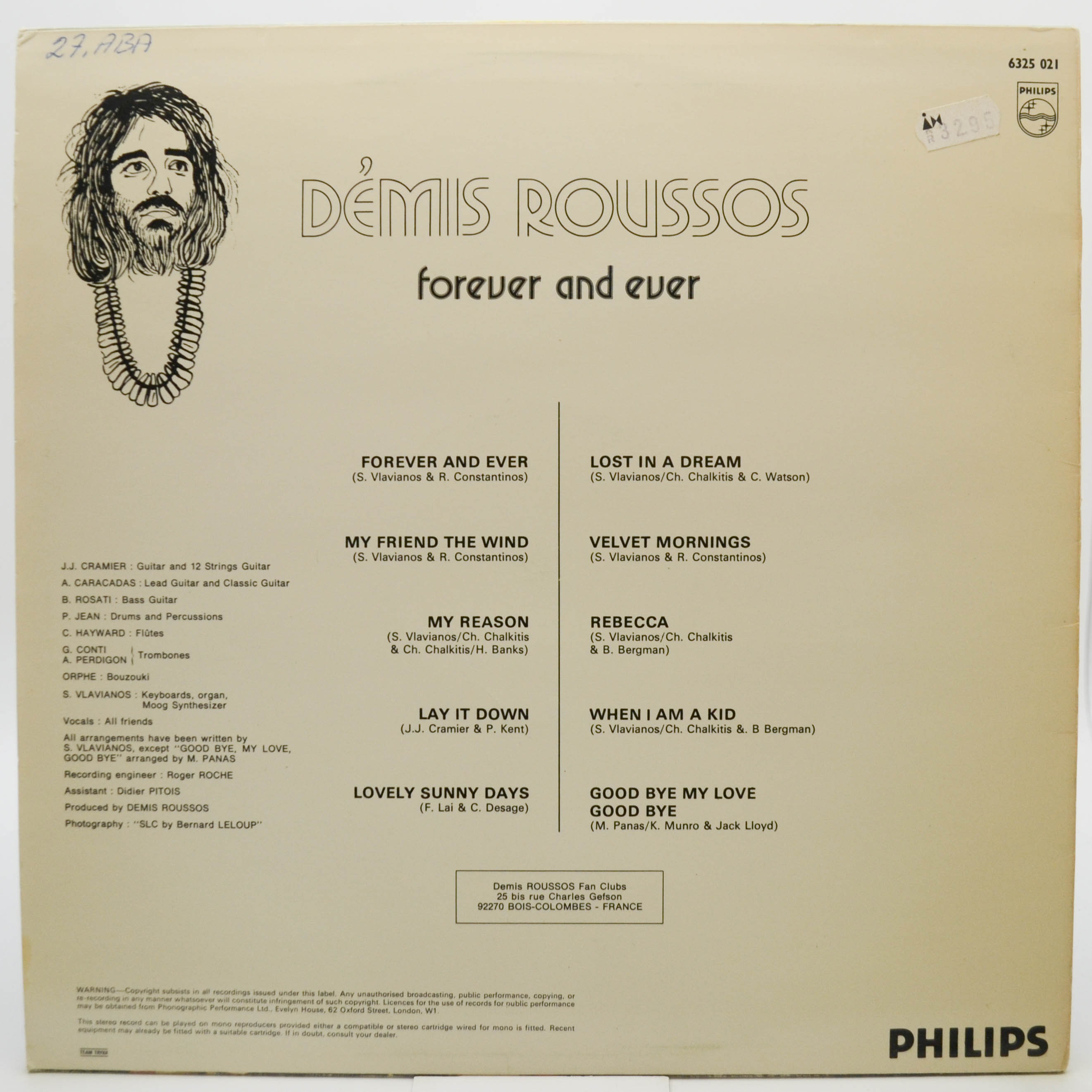 Démis Roussos — Forever And Ever, 1974