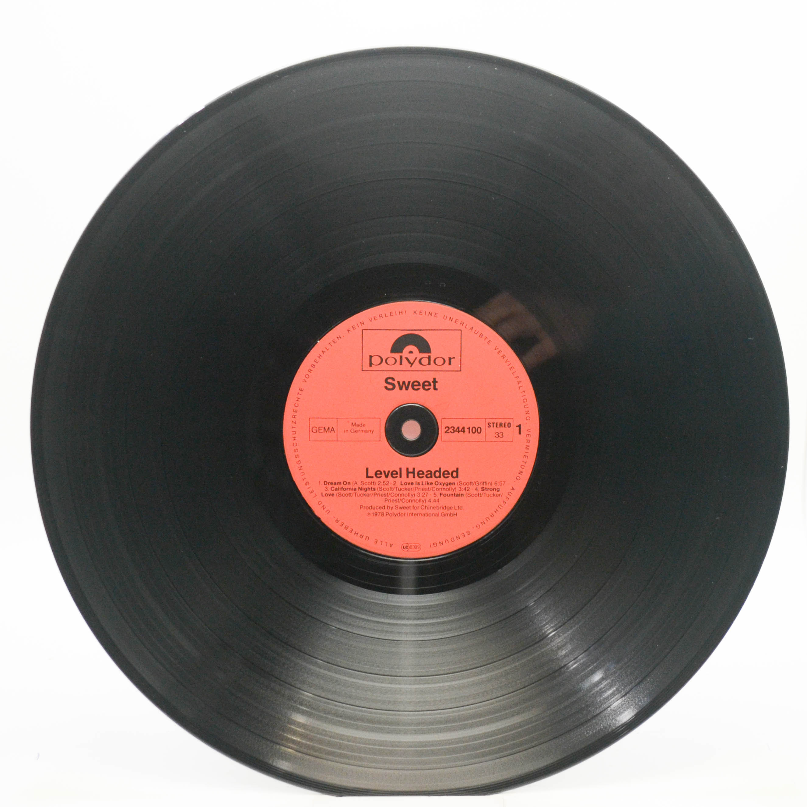 Sweet — Level Headed, 1978