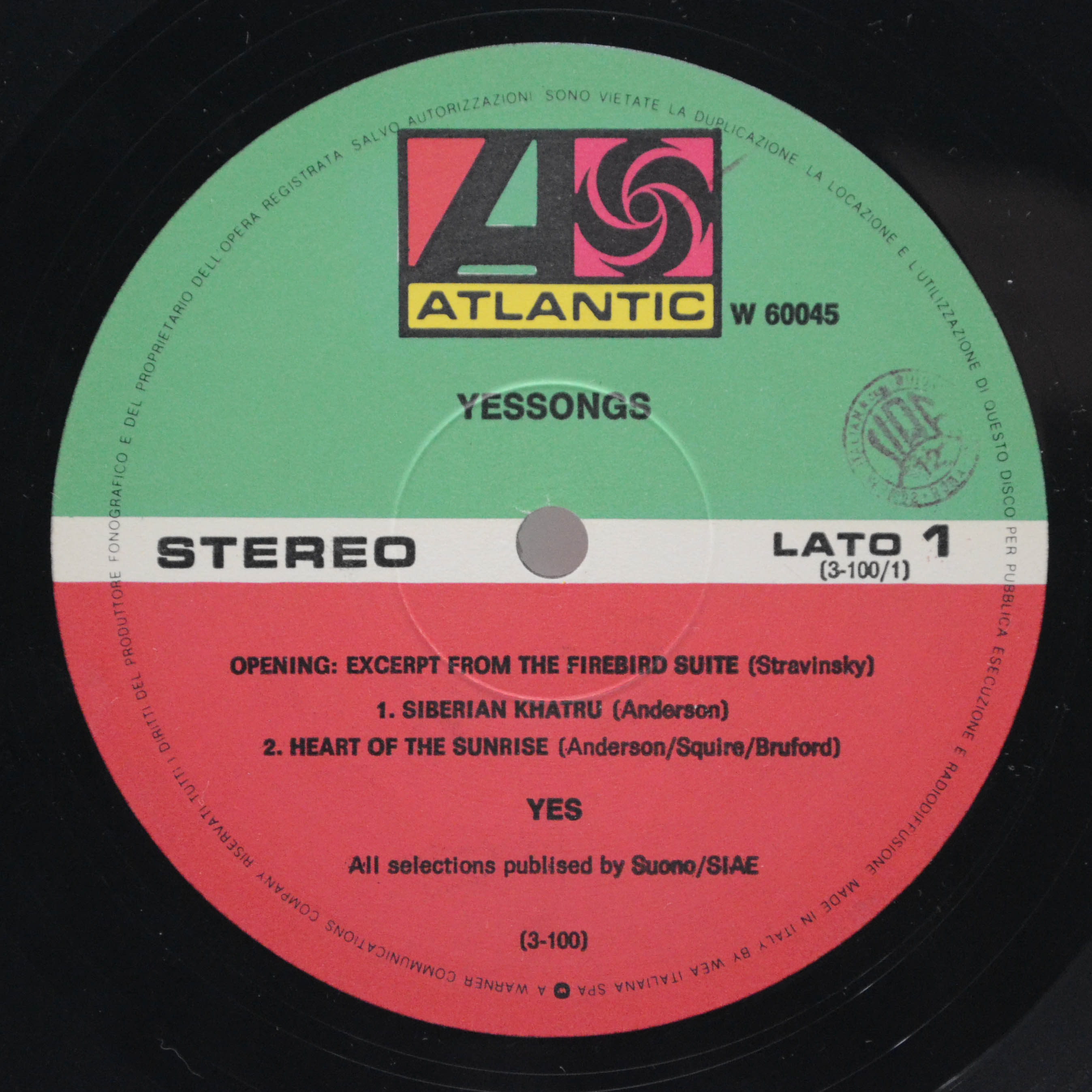Виниловая пластинка Yes — Yessongs (3LP), 1973