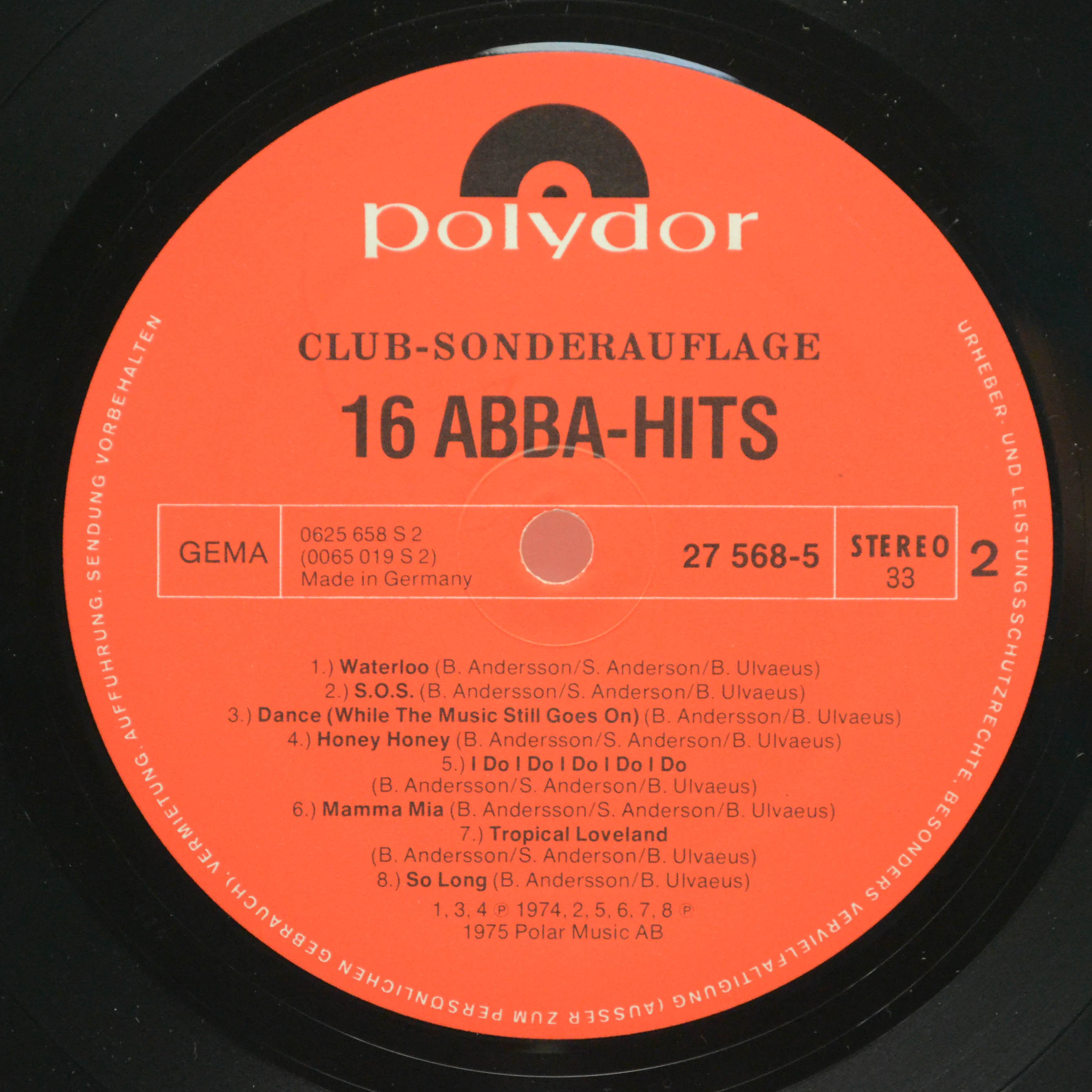 ABBA — 16 ABBA Hits, 1976