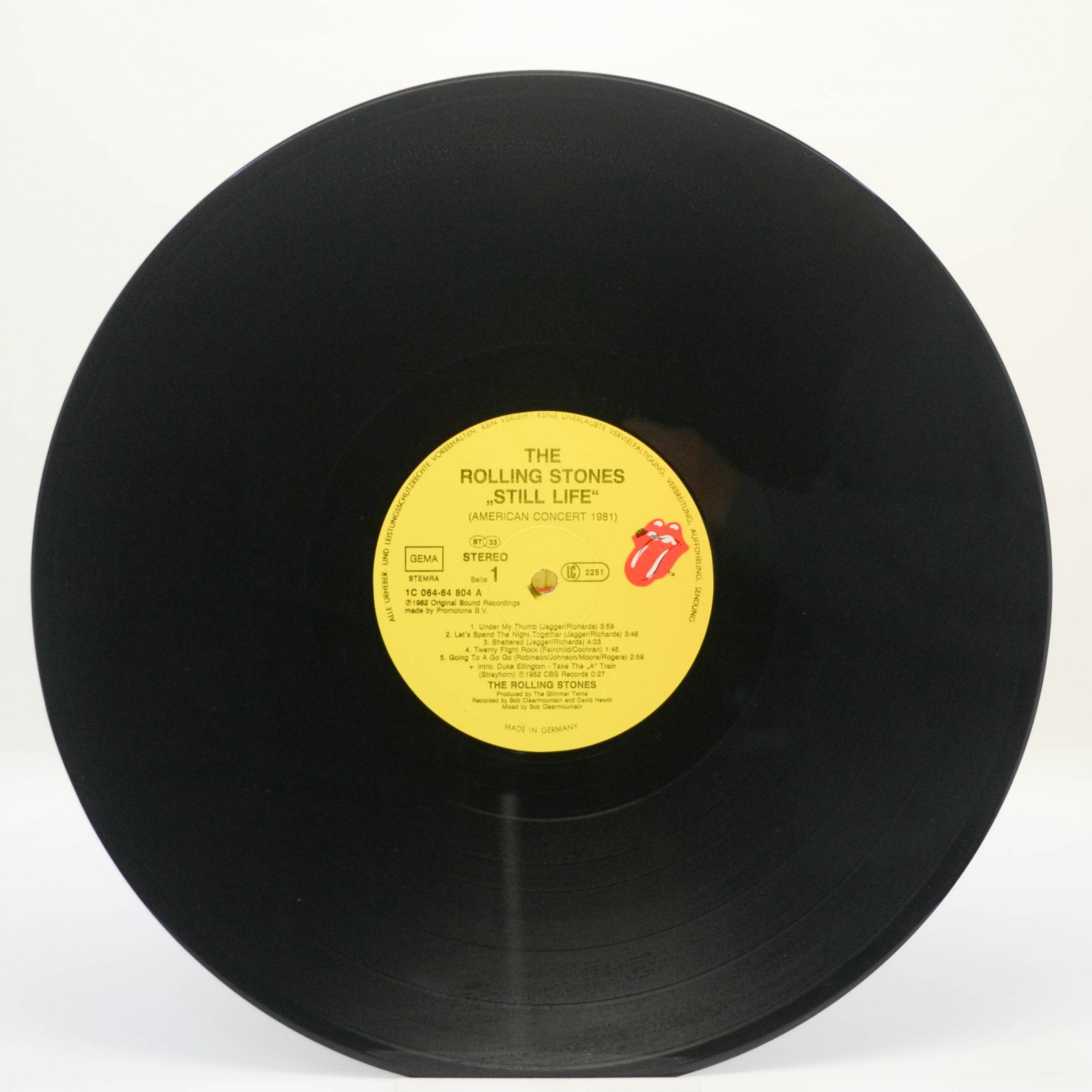 Rolling Stones — Still Life (American Concert 1981), 1982