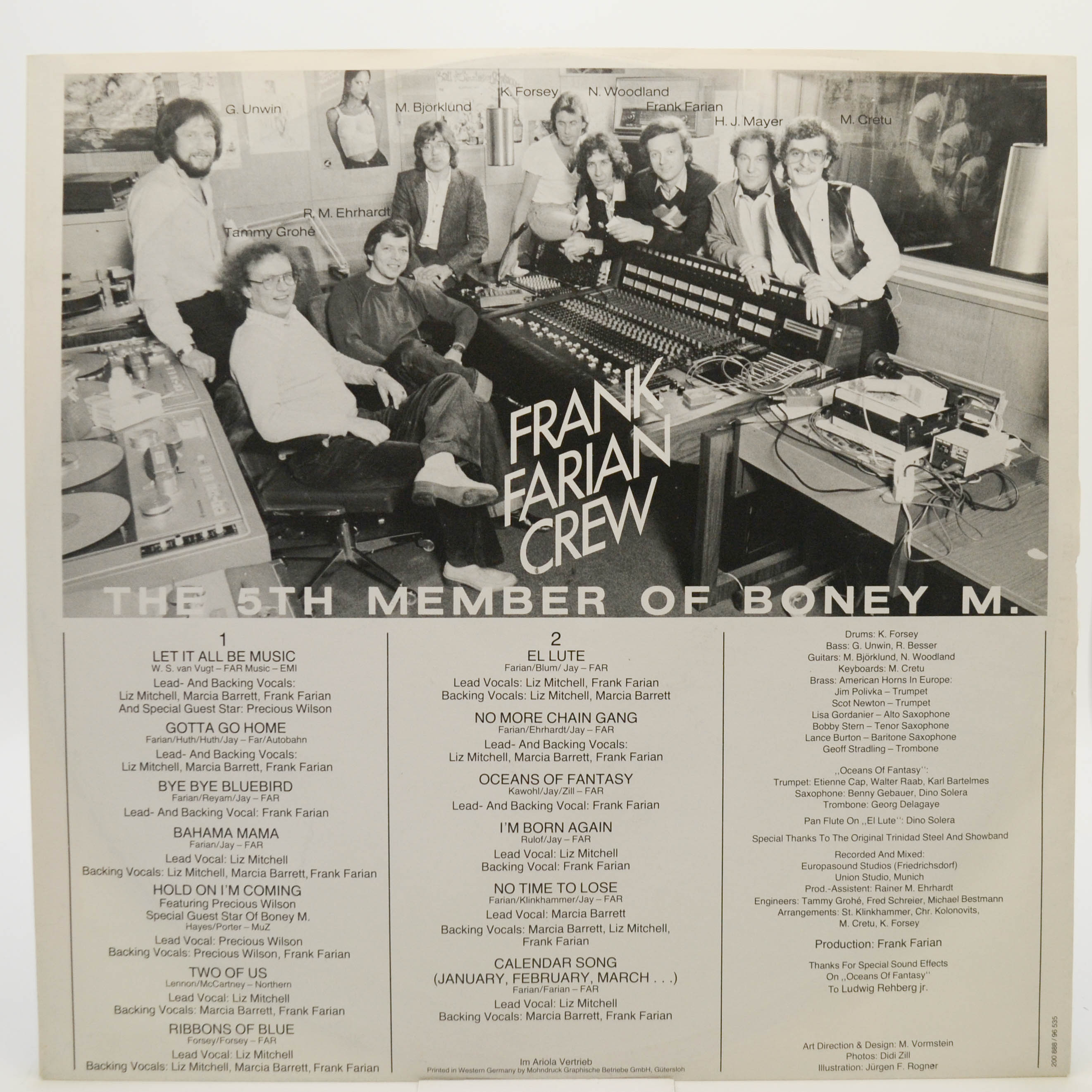 Boney M. — Oceans Of Fantasy, 1979