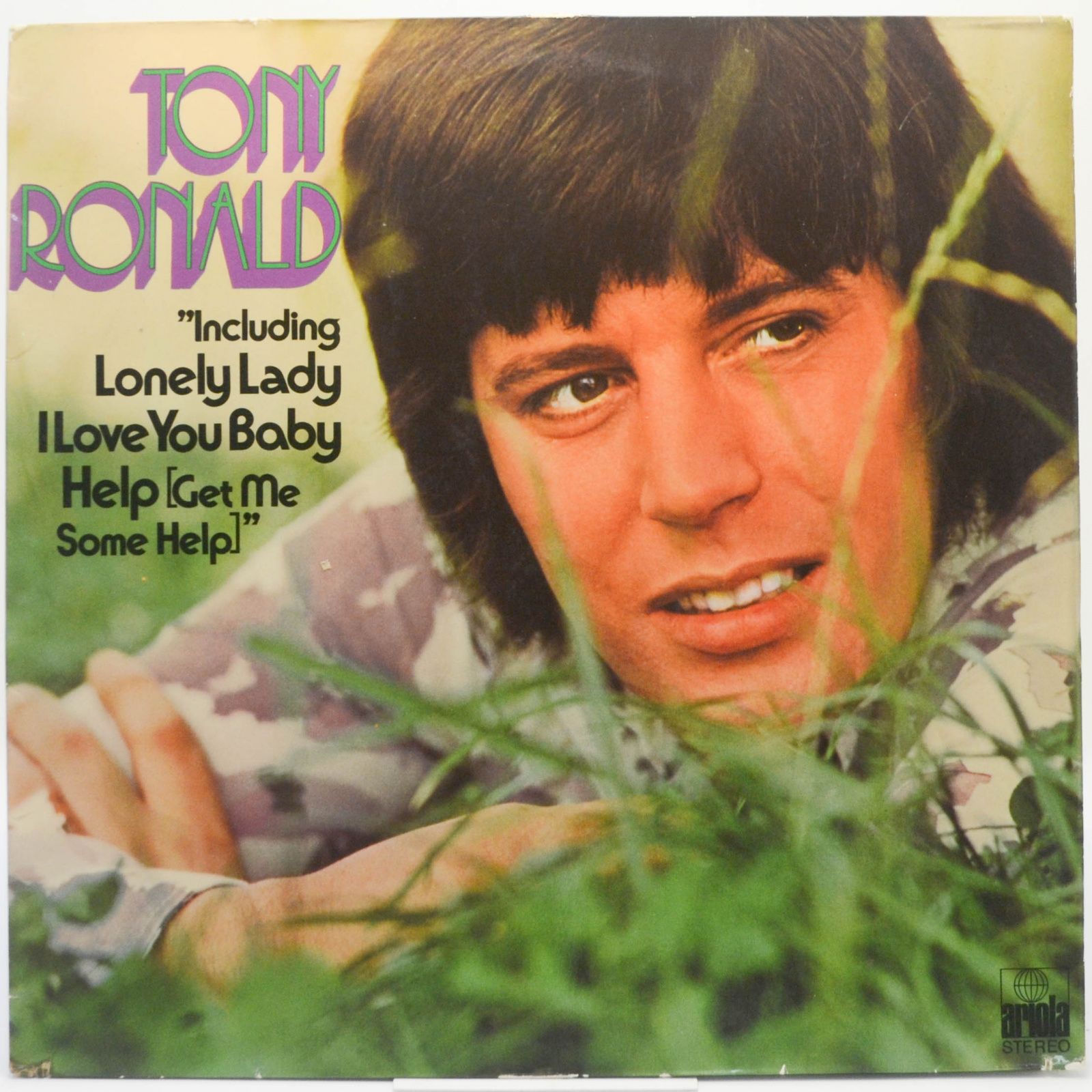 Виниловая пластинка Tony Ronald — Tony Ronald, 1972