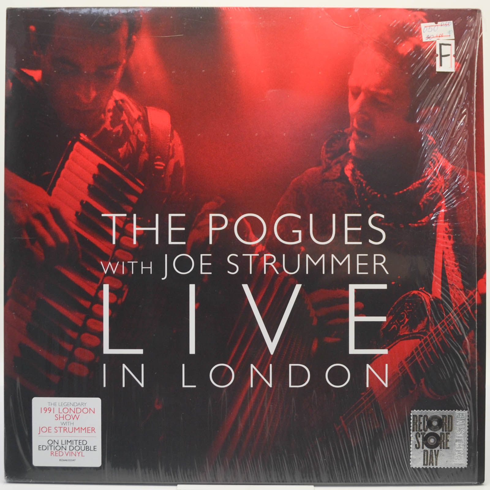 Виниловая пластинка Pogues With Joe Strummer — Live In London (2LP), 2018