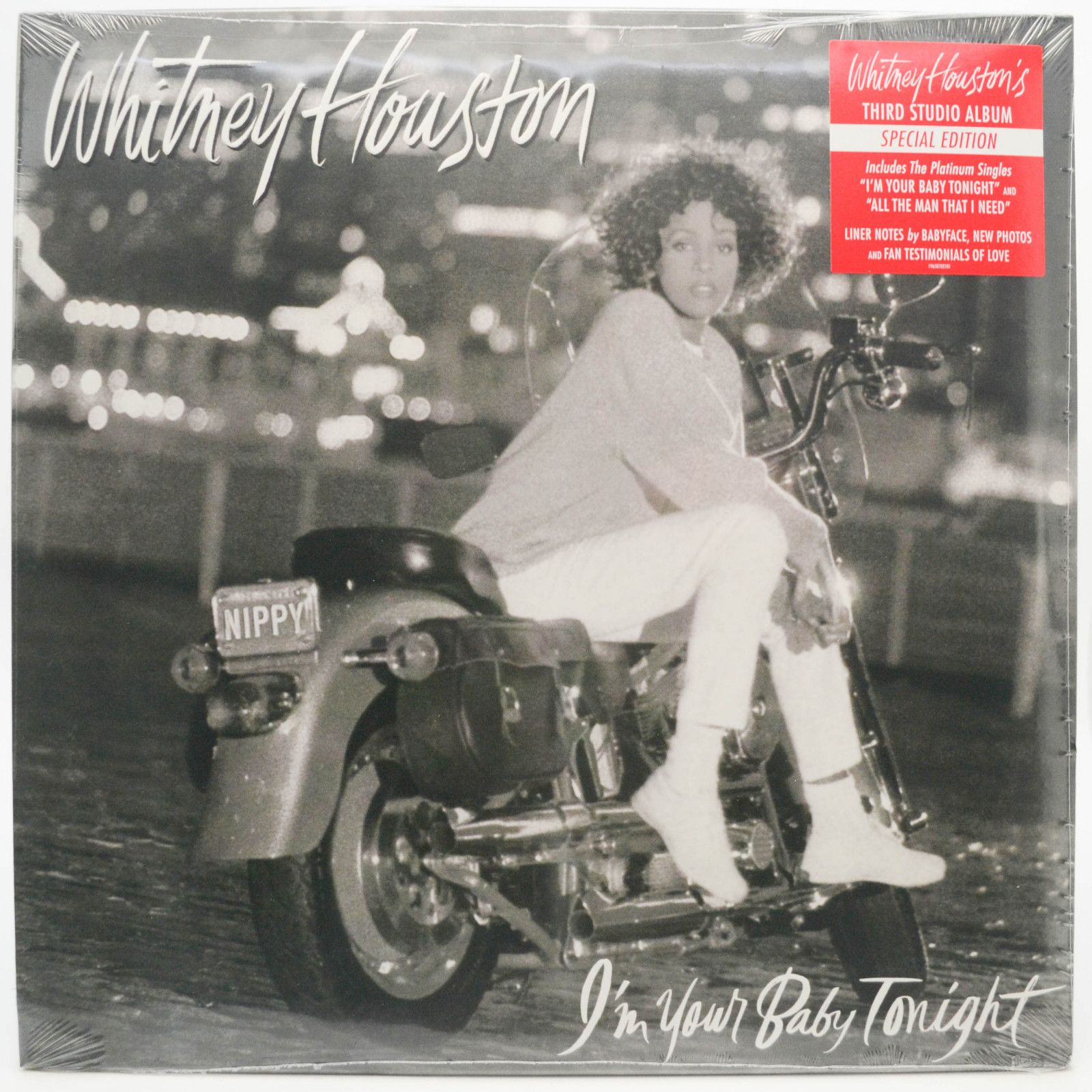 Виниловая пластинка Whitney Houston — I'm Your Baby Tonight, 1990