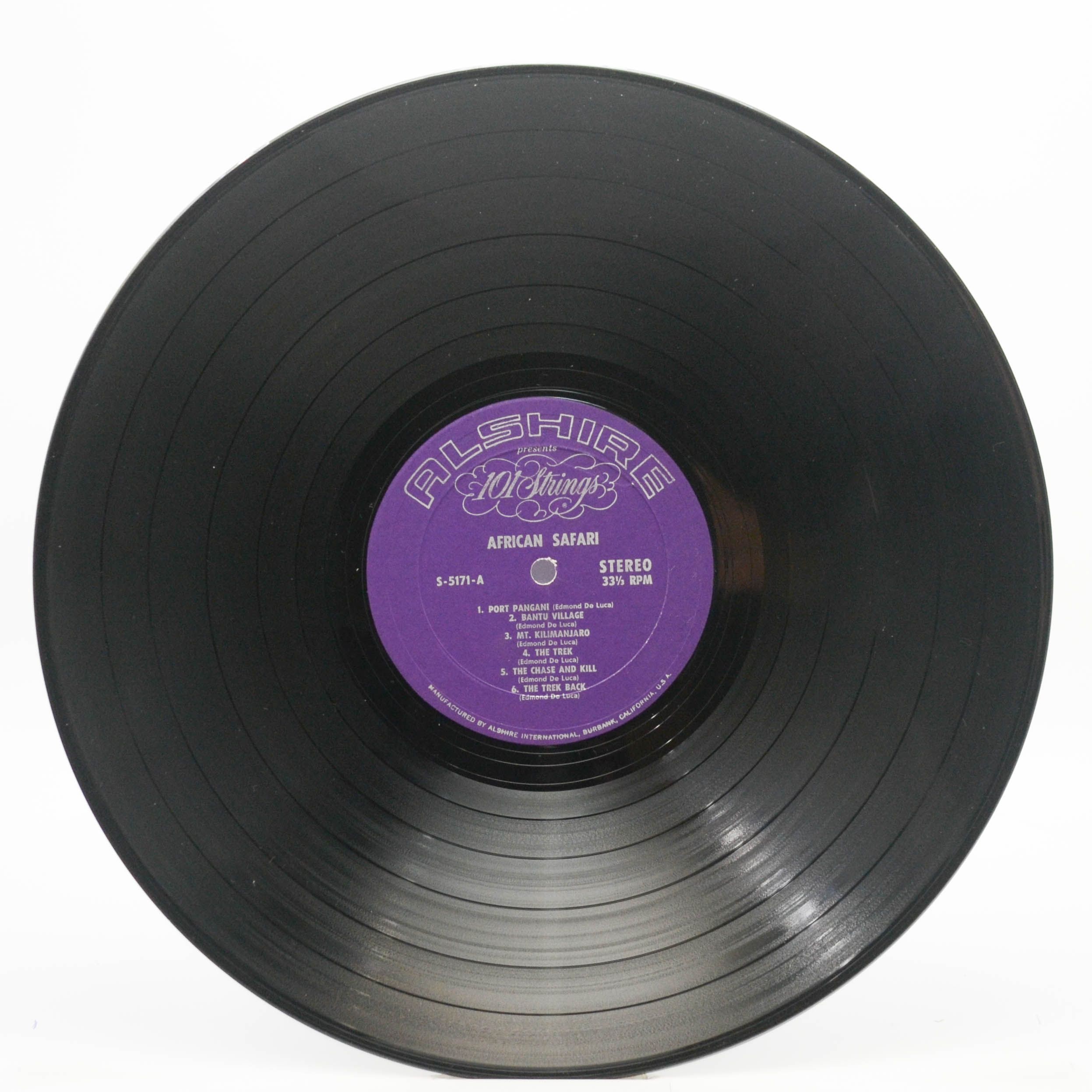 Виниловая пластинка 101 Strings — African Safari (USA), 1971