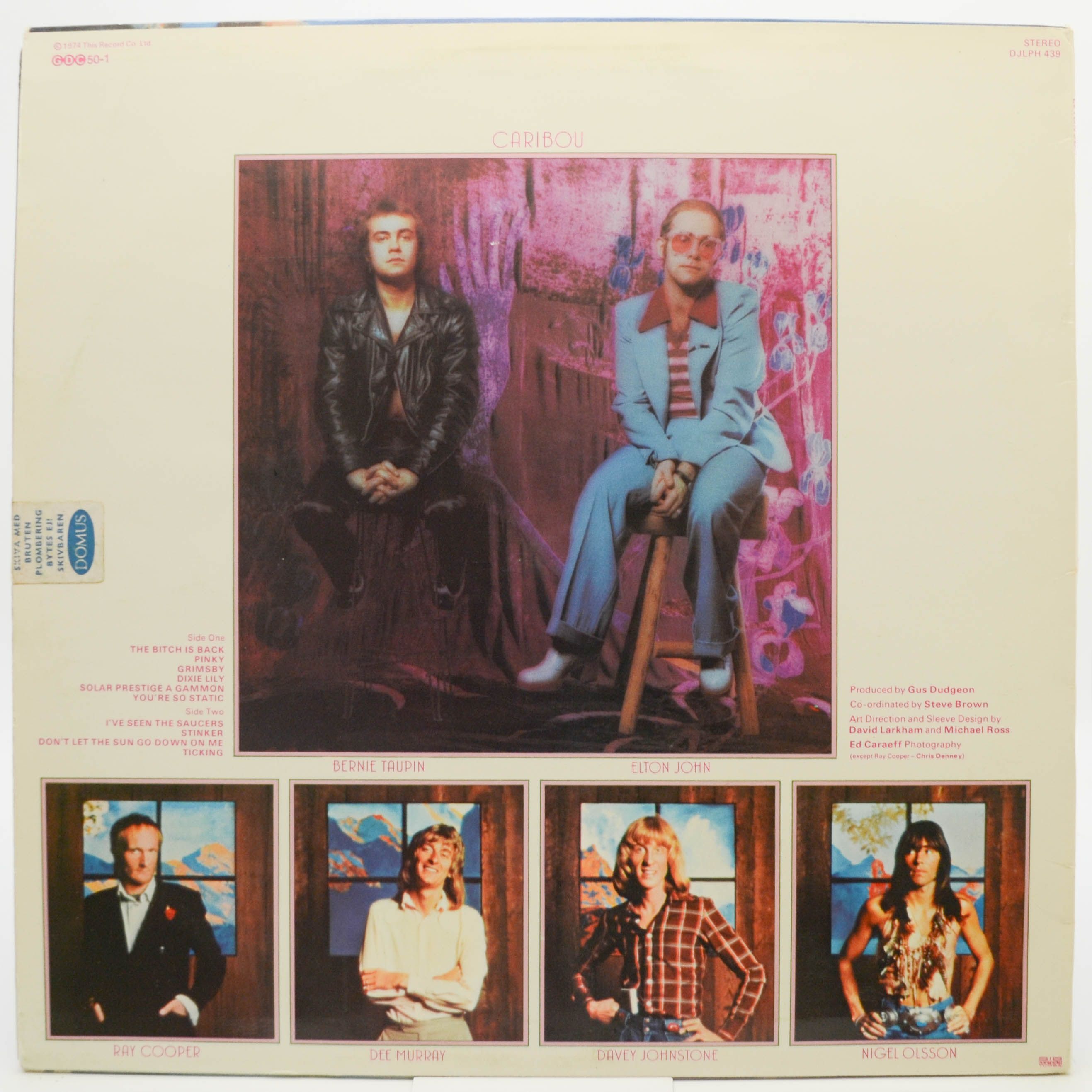 Elton John — Caribou, 1974