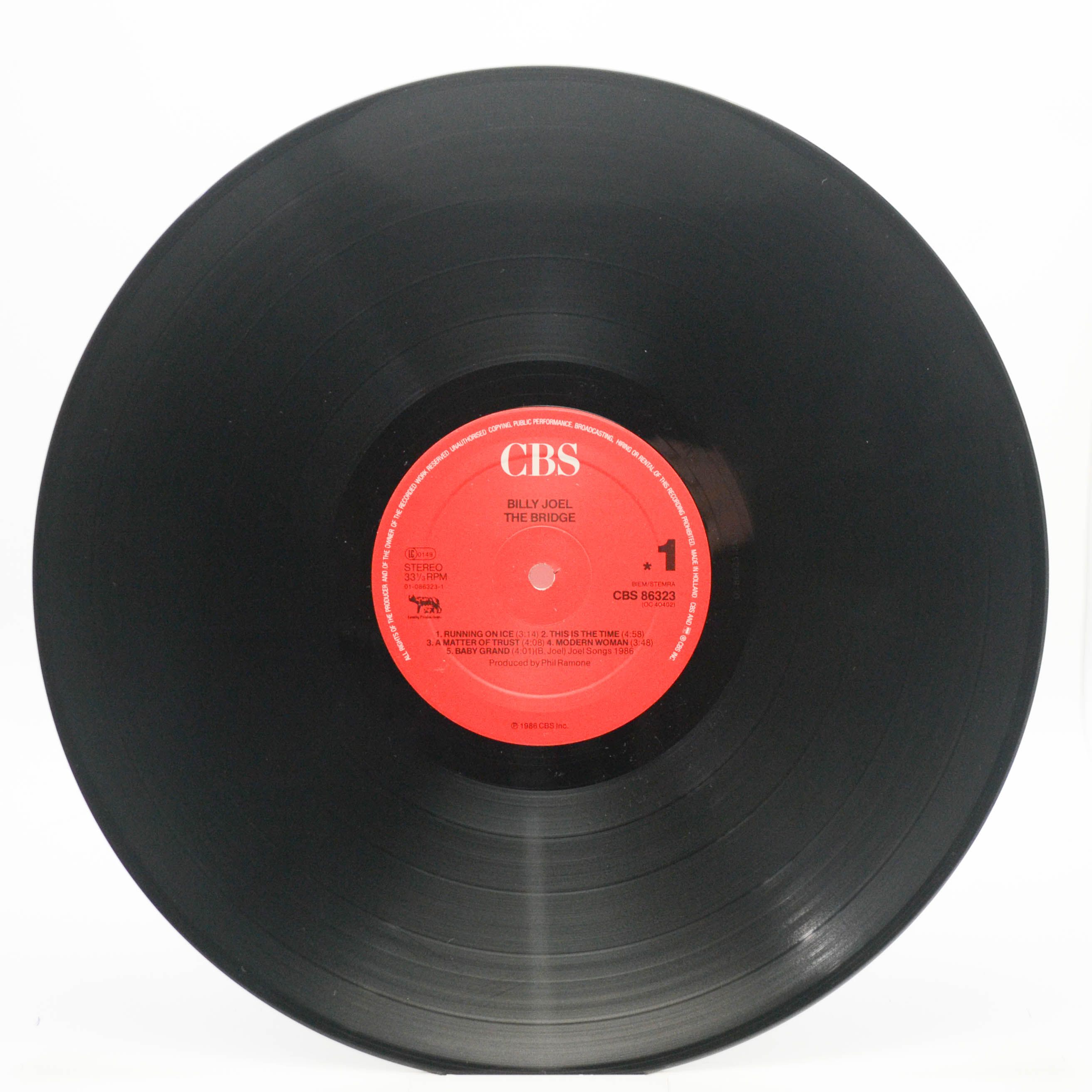 Billy Joel — The Bridge, 1986