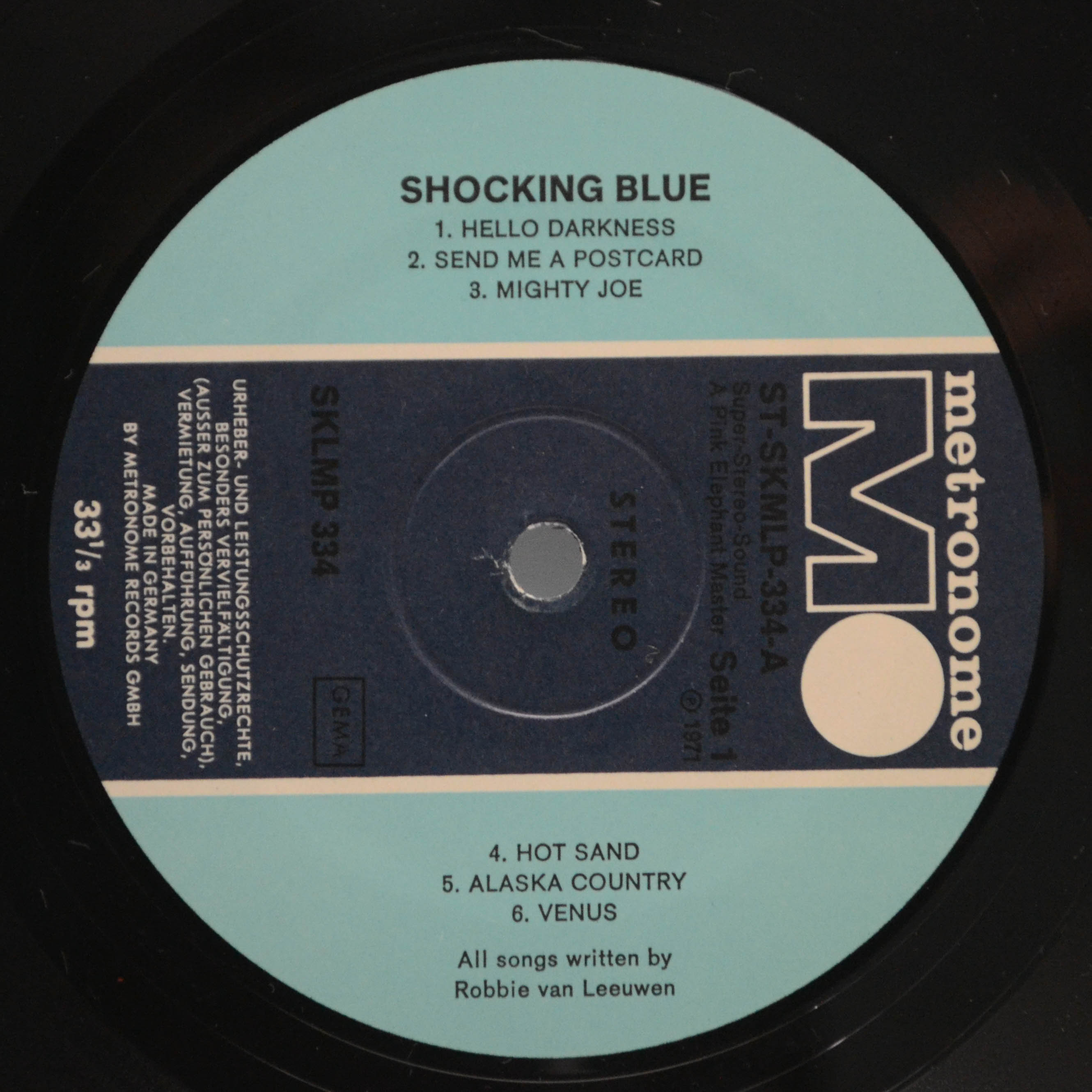 Shocking Blue — Shocking Blue, 1970