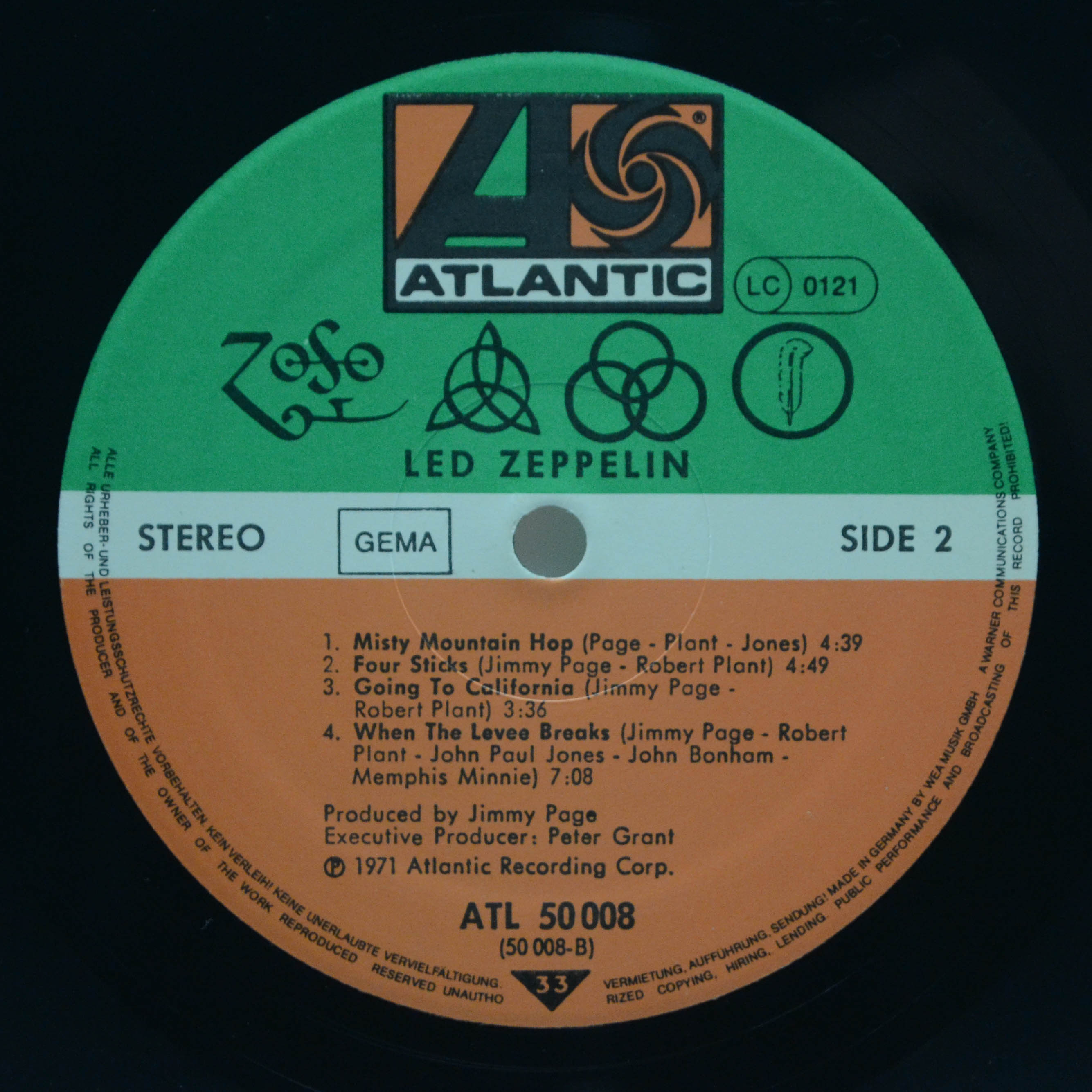 Led Zeppelin — Untitled, 1971