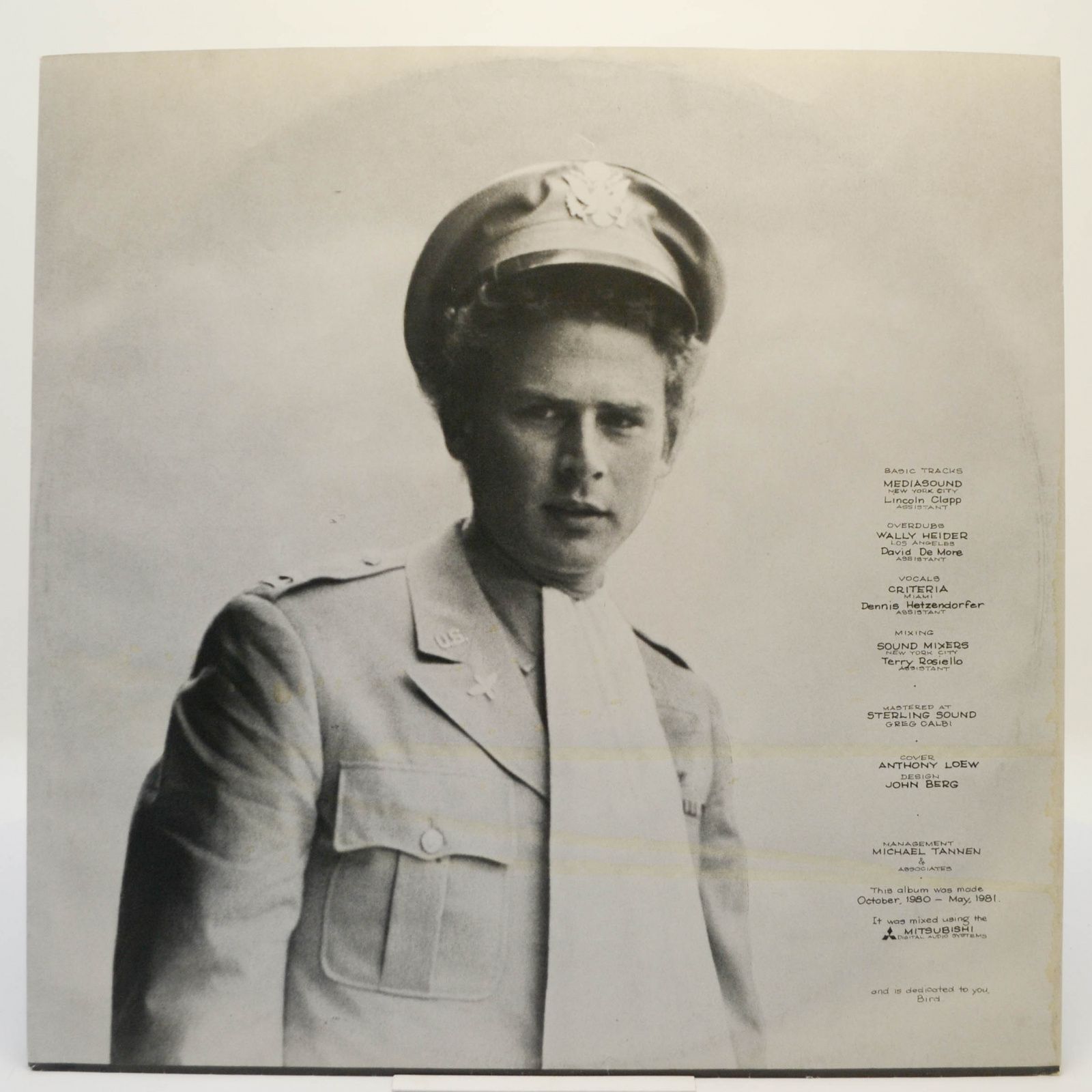 Art Garfunkel — Scissors Cut, 1981