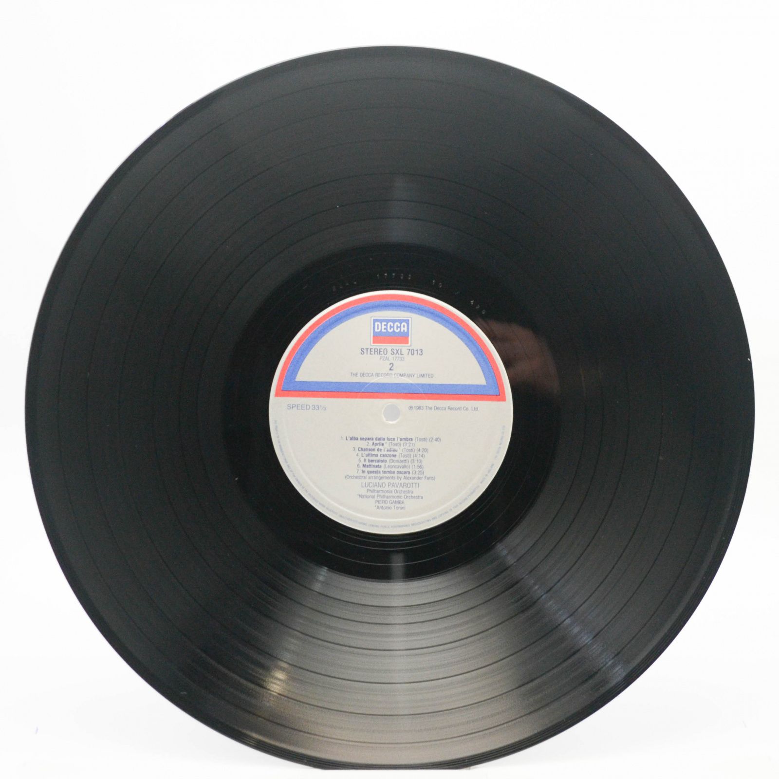 Luciano Pavarotti — Mattinata (booklet), 1983