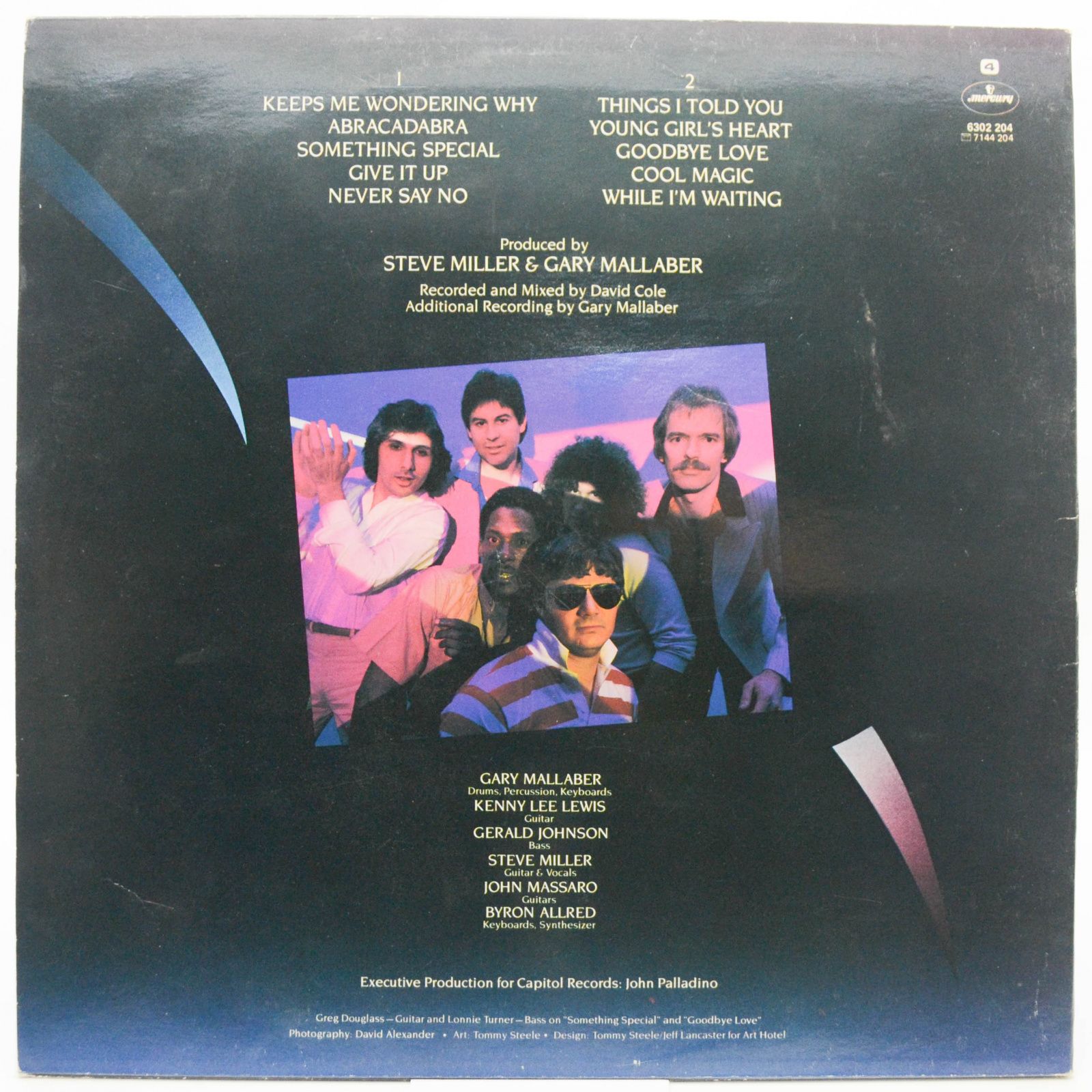 Виниловая пластинка Steve Miller Band — Abracadabra, 1982
