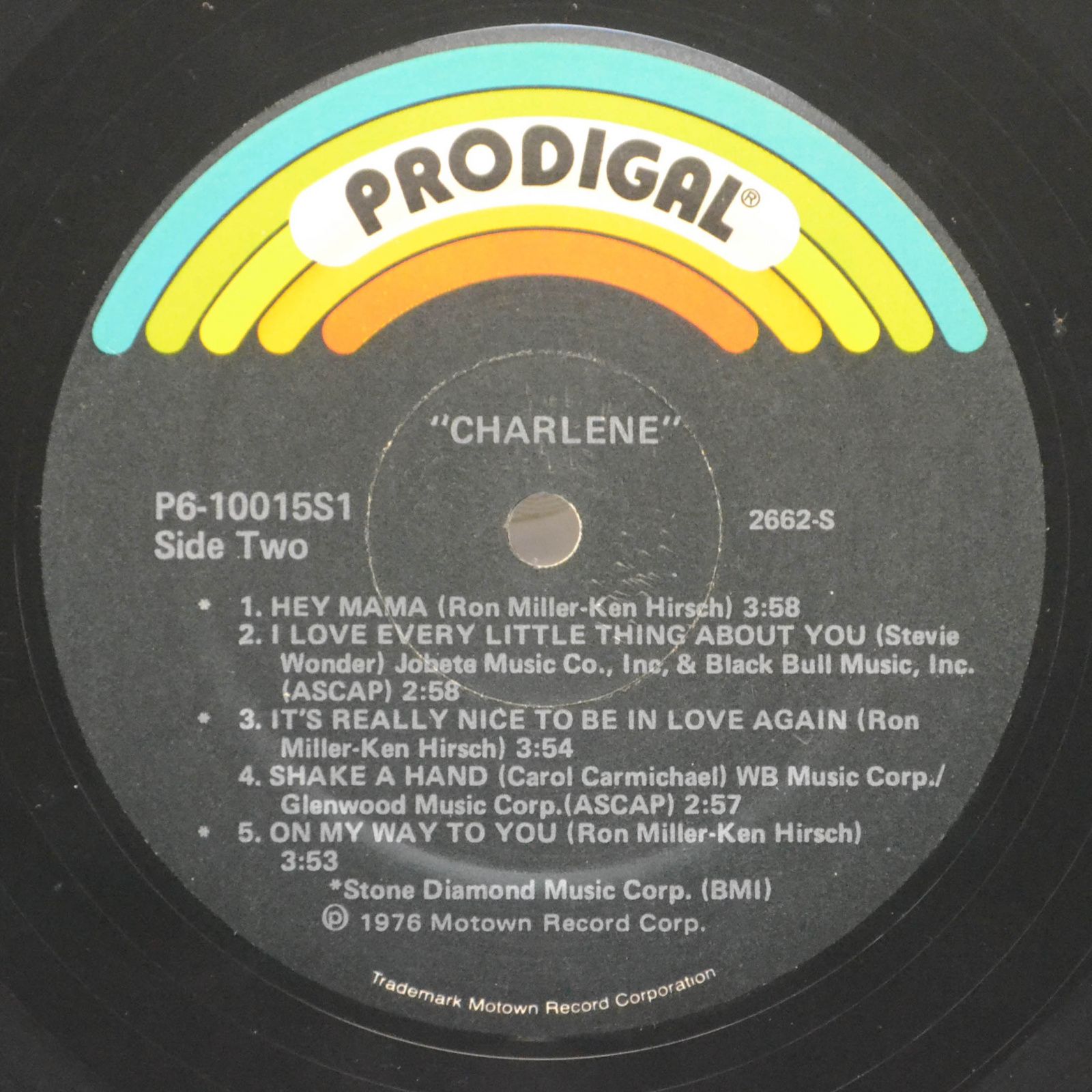 Виниловая пластинка Charlene — Charlene, 1977