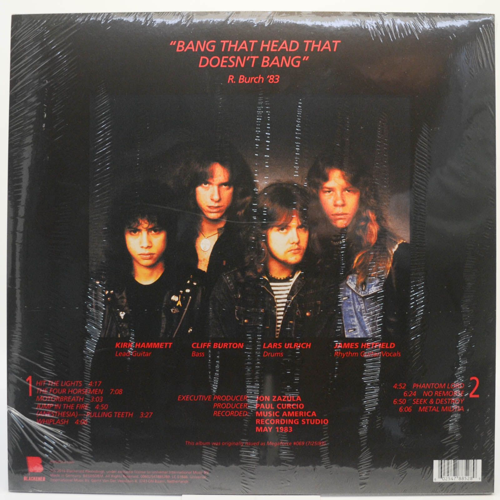 Metallica — Kill 'Em All, 1983