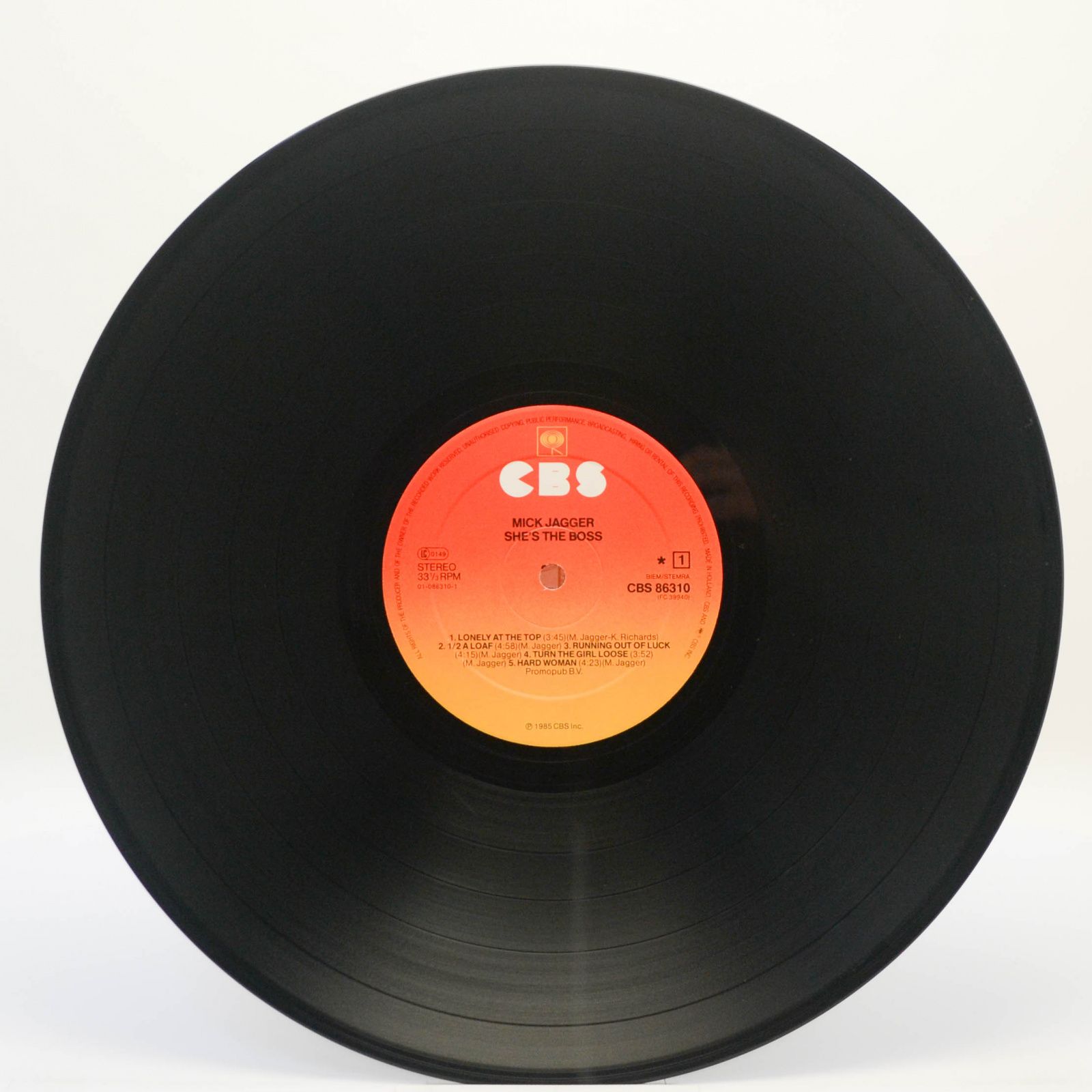 Mick Jagger — She's The Boss, 1985